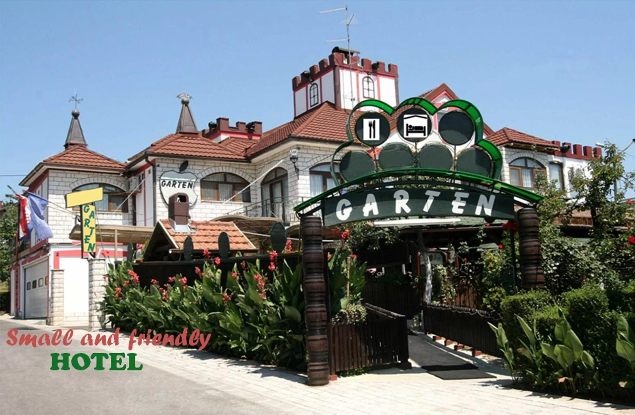 Property building in Hotel Garten