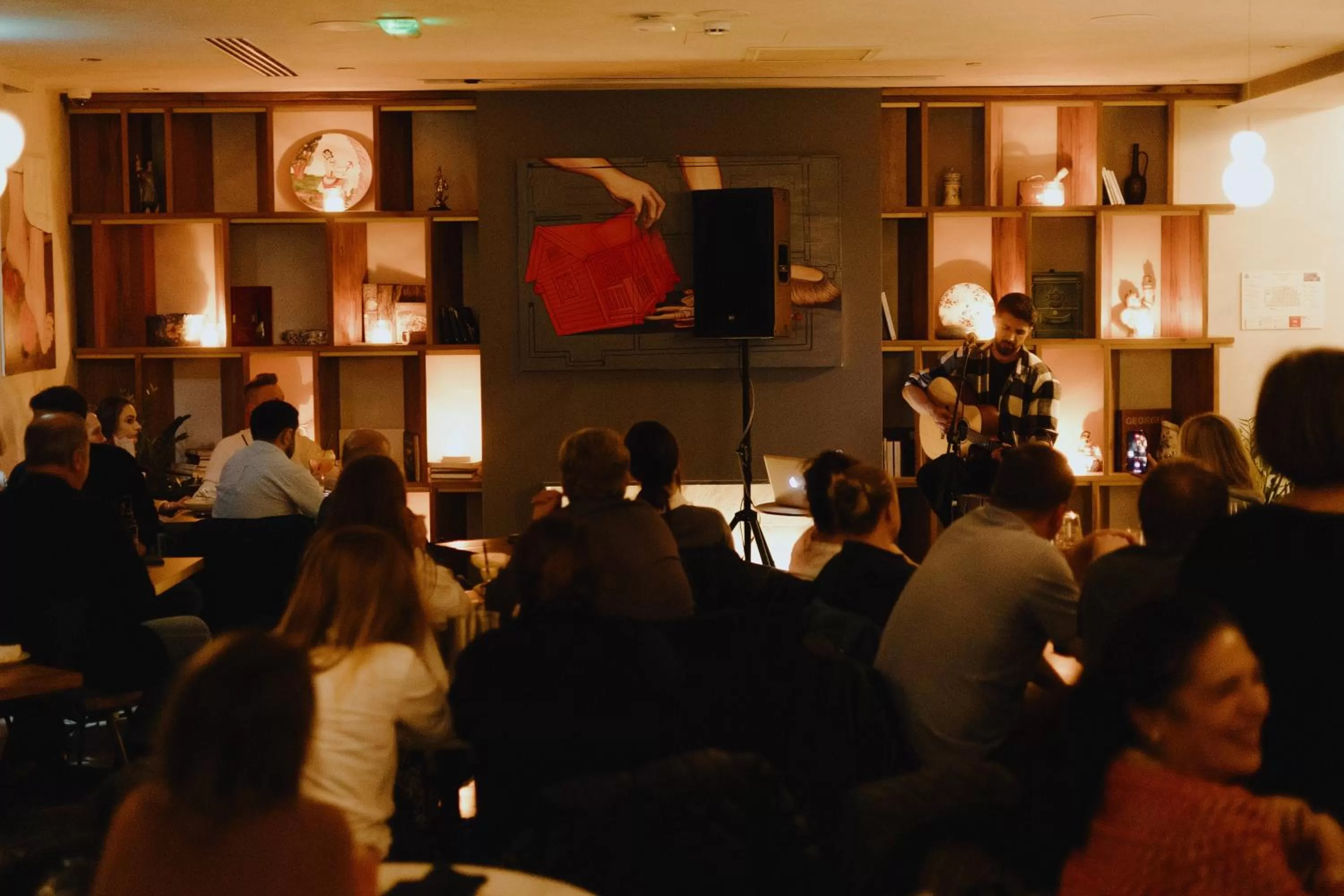 Restaurant/places to eat, Guests in The House Hotel Old Tbilisi