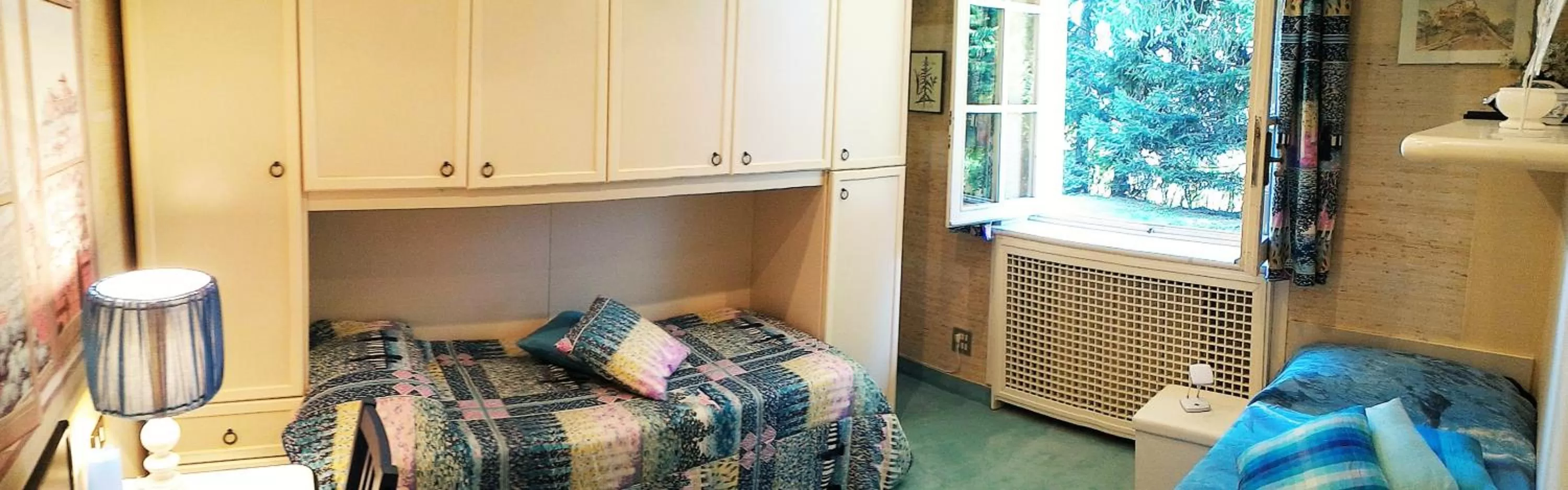 Twin Room with Garden View in B&B Villa Liz Varese