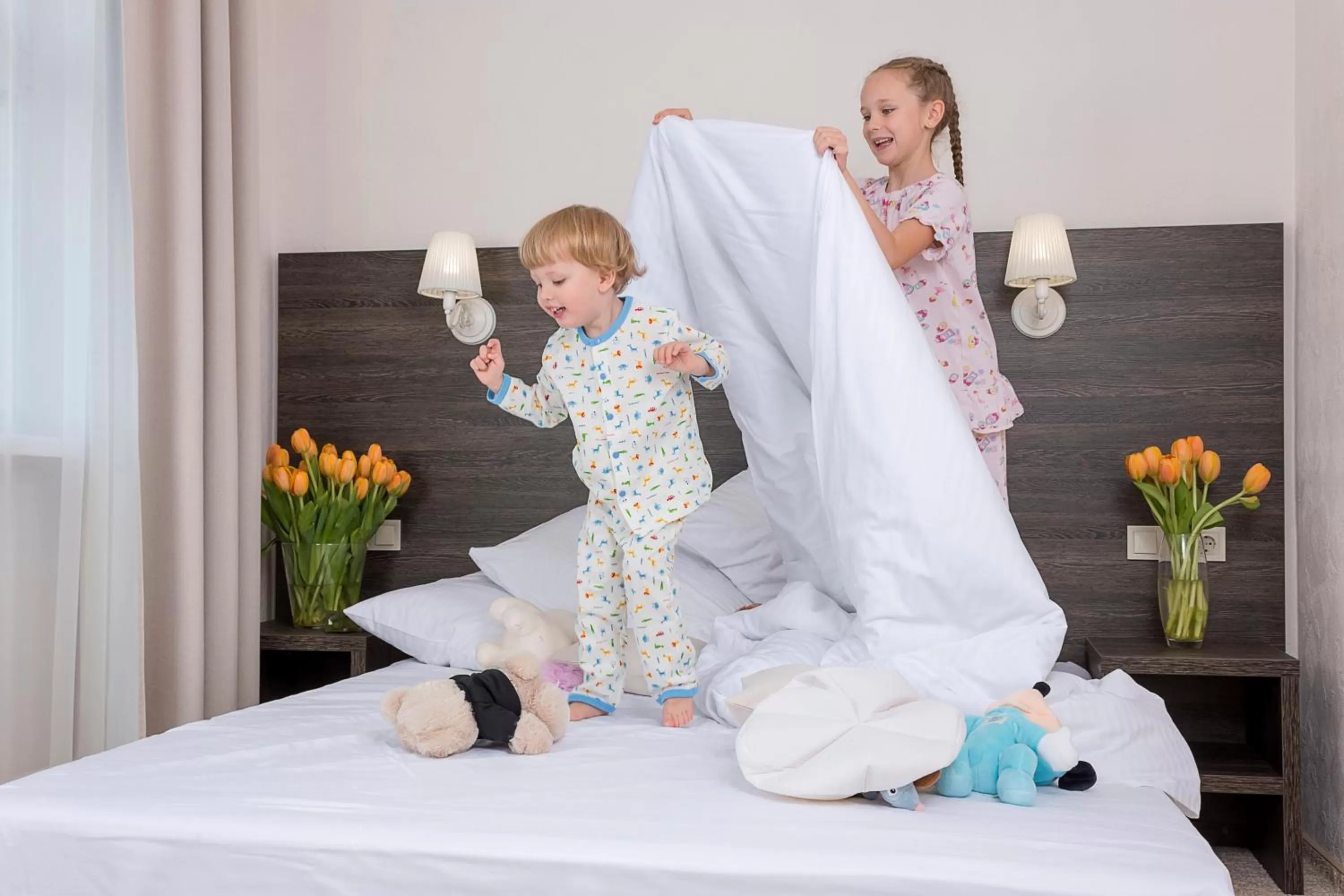 Spring, Bed in SPA Hotel Galera