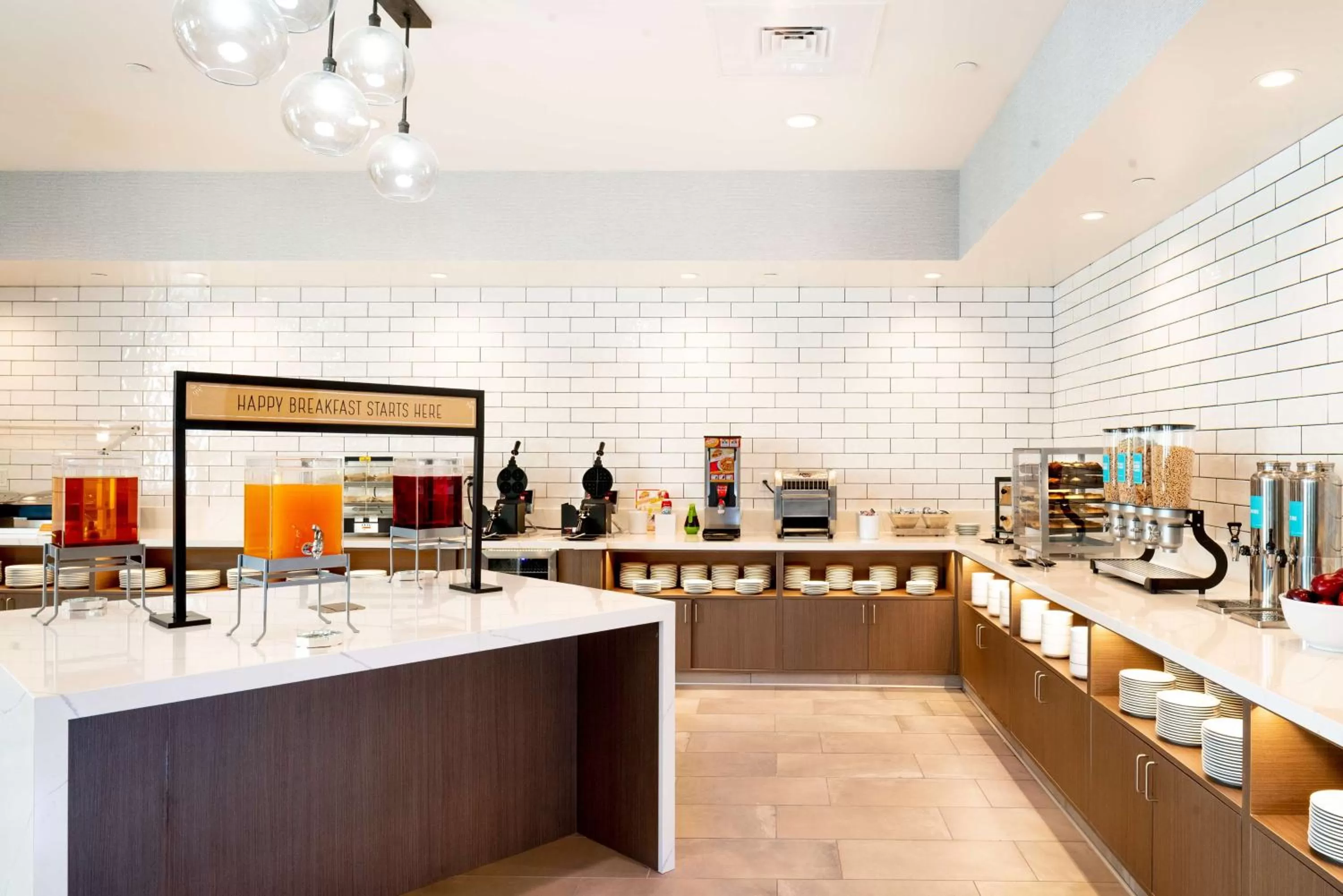 Breakfast in Hampton Inn Riverside March Air Force Base, Ca