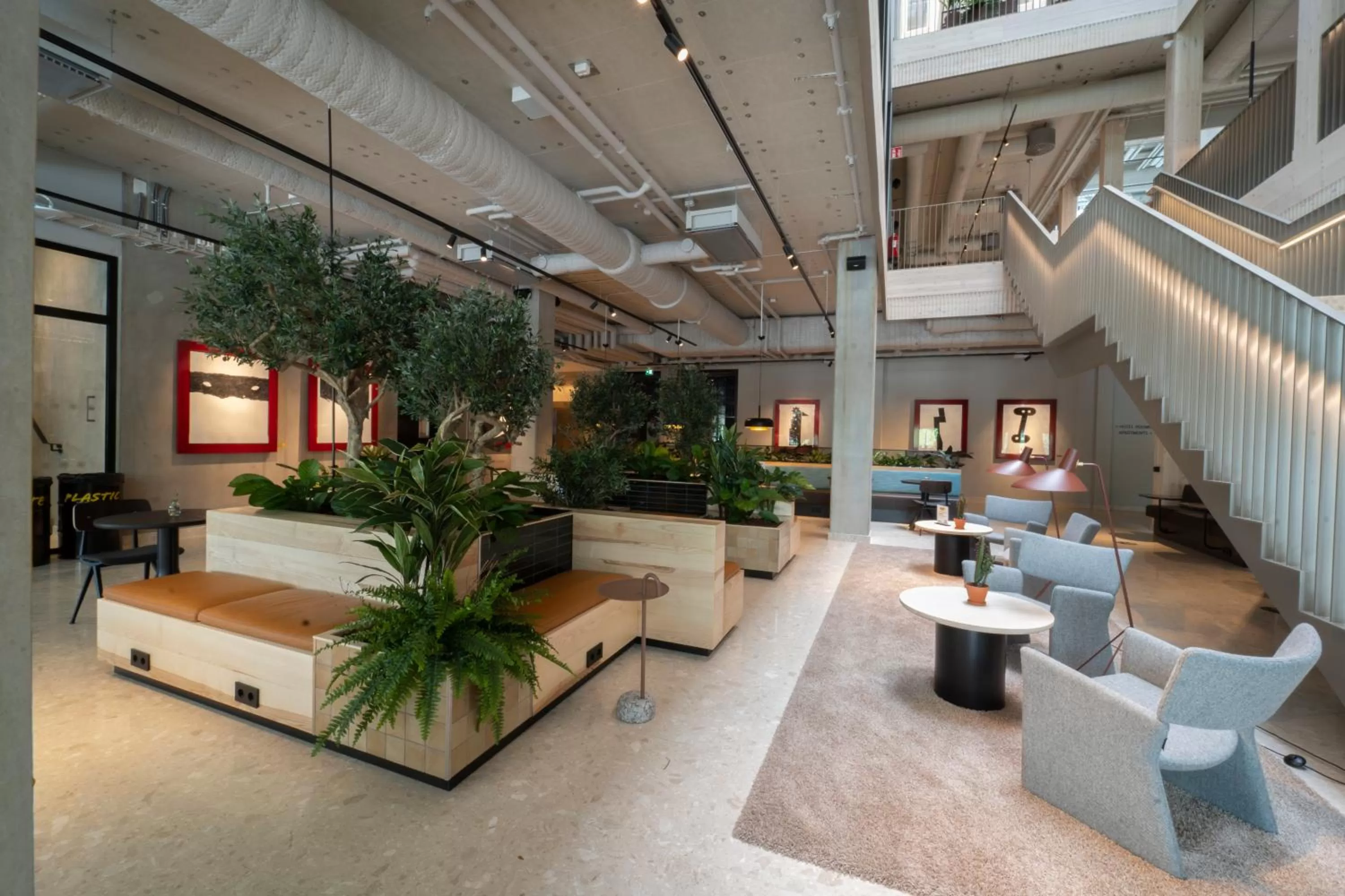 Lobby or reception in Comfort Hotel Solna Arenastaden