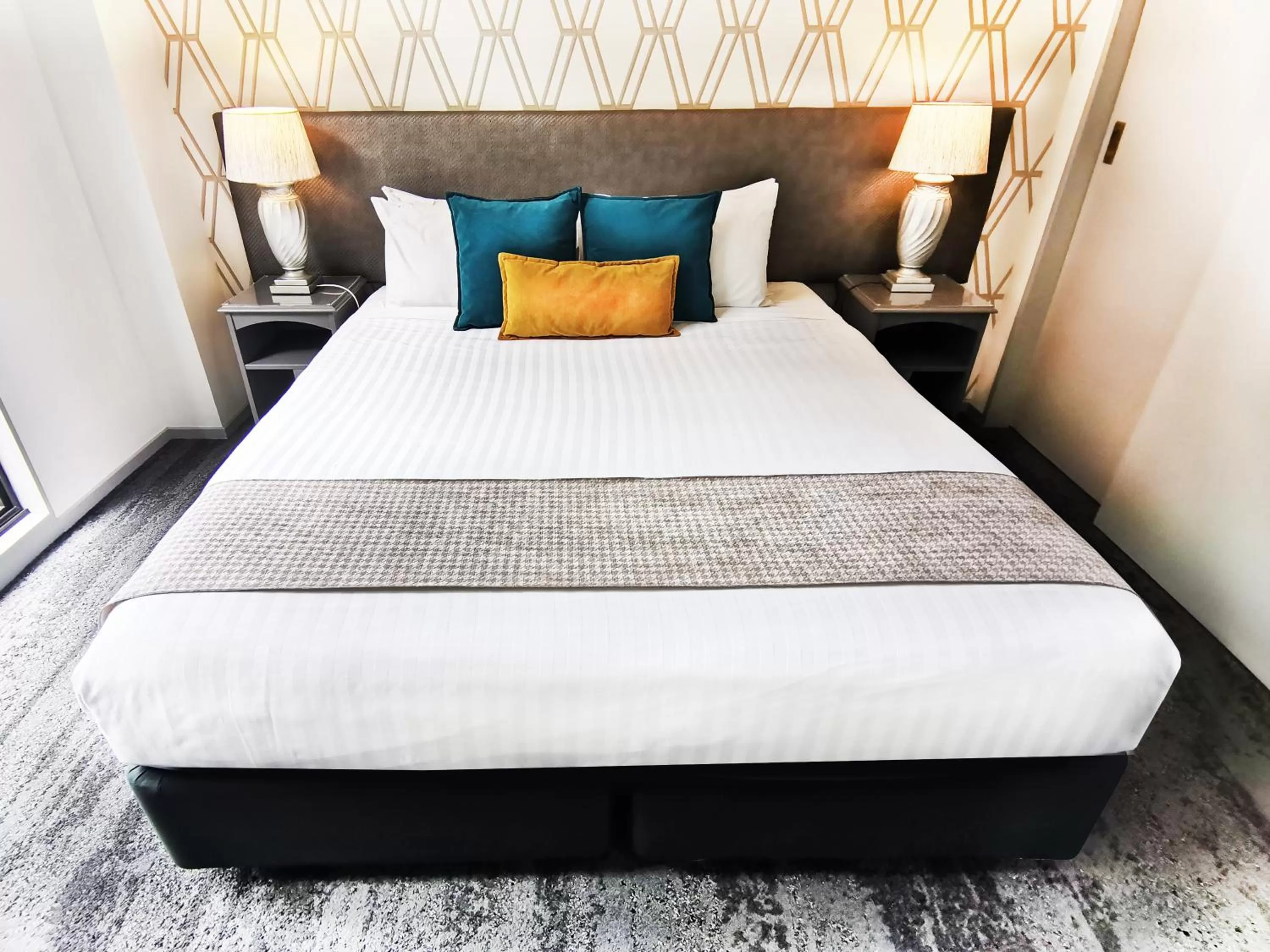 Bed in Quest on Eden Auckland CBD Apartment Hotel