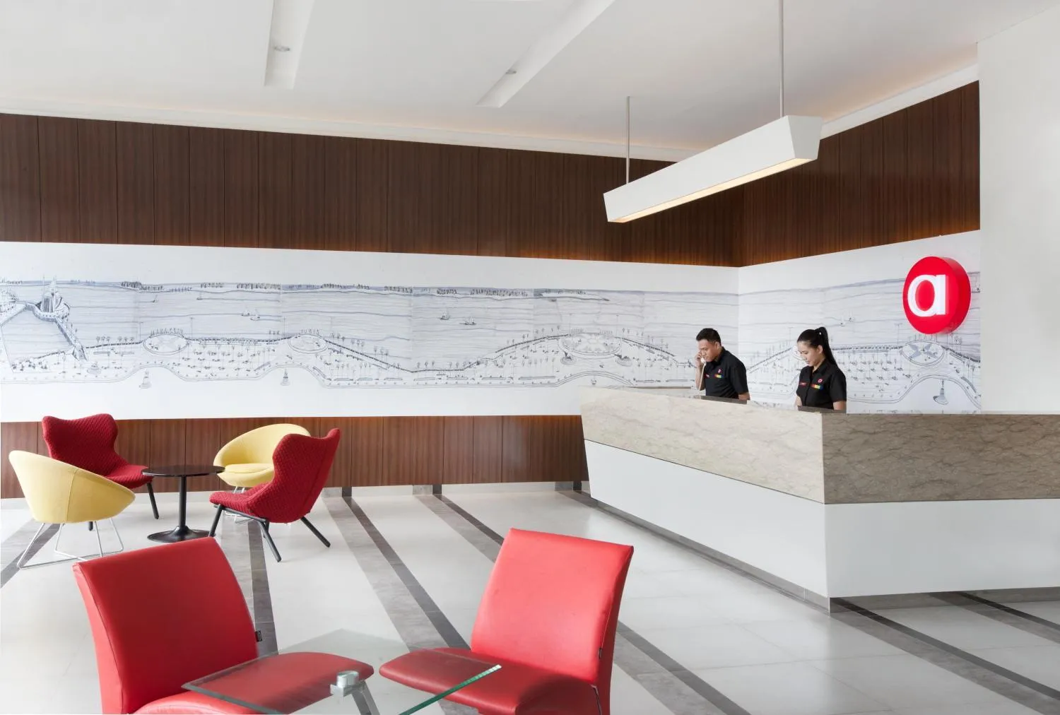 Lobby or reception in Amaris Hotel Pettarani - Makassar