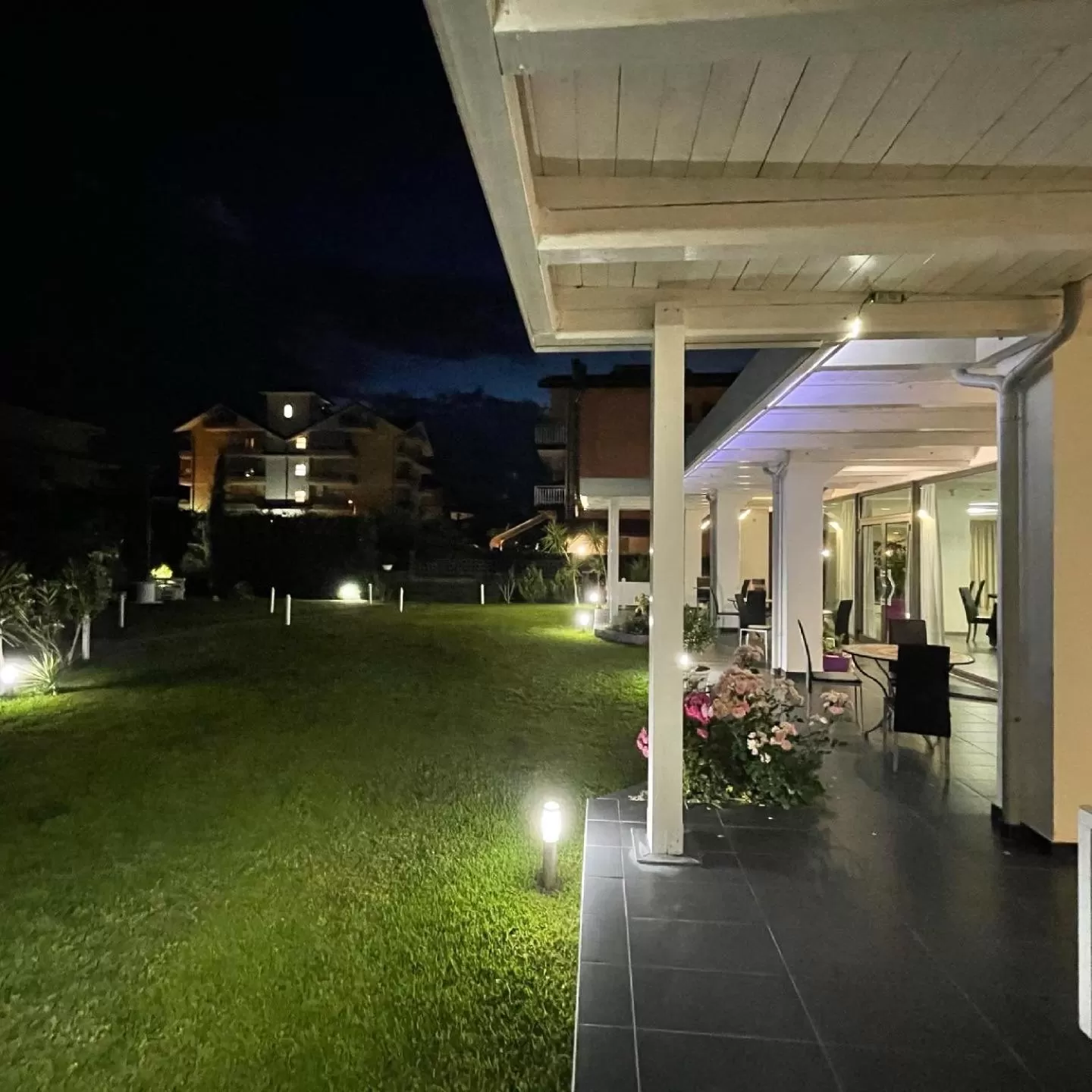 Patio in Hotel Le Ceramiche