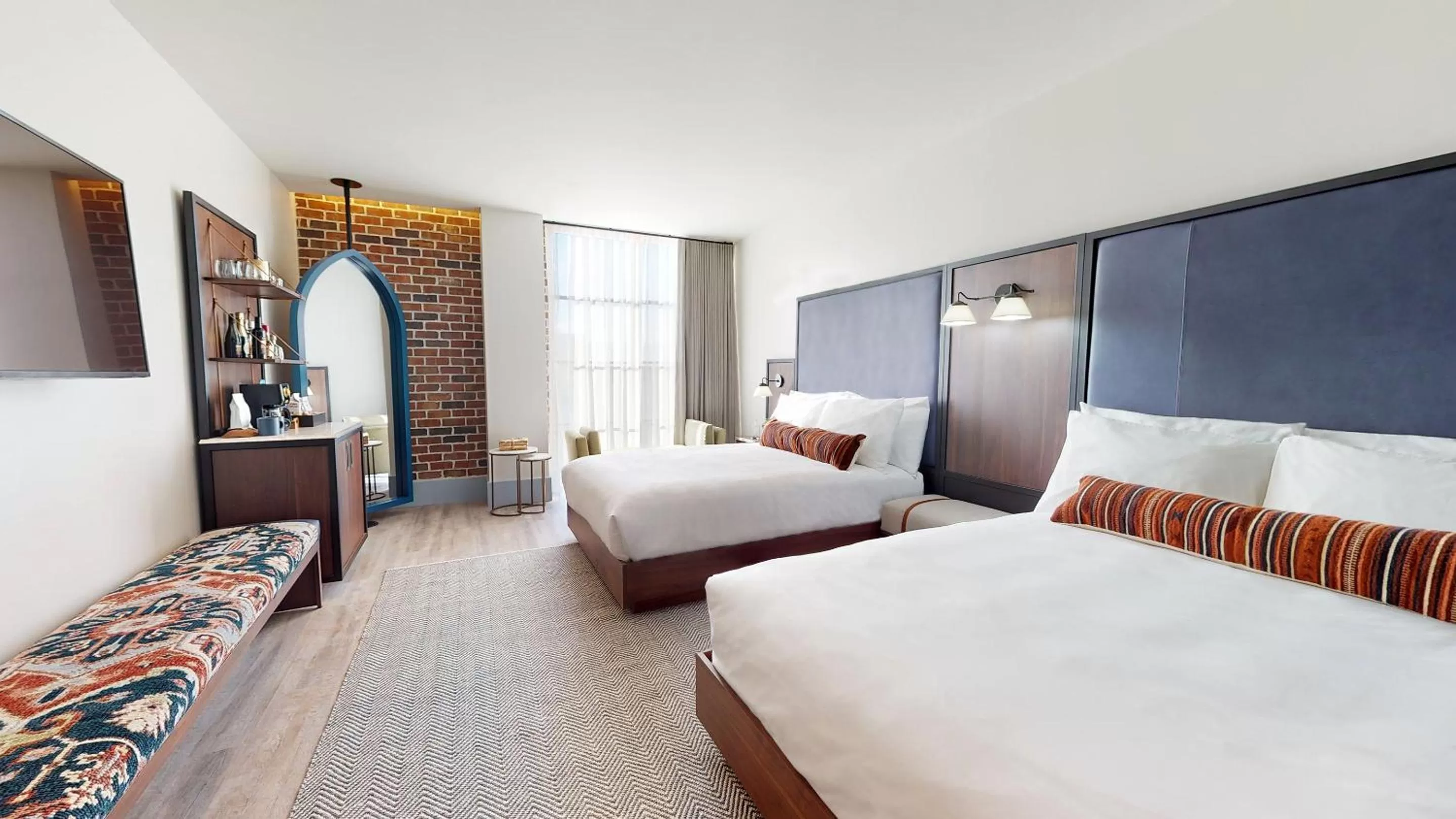 Bedroom, Bed in The Restoration Asheville