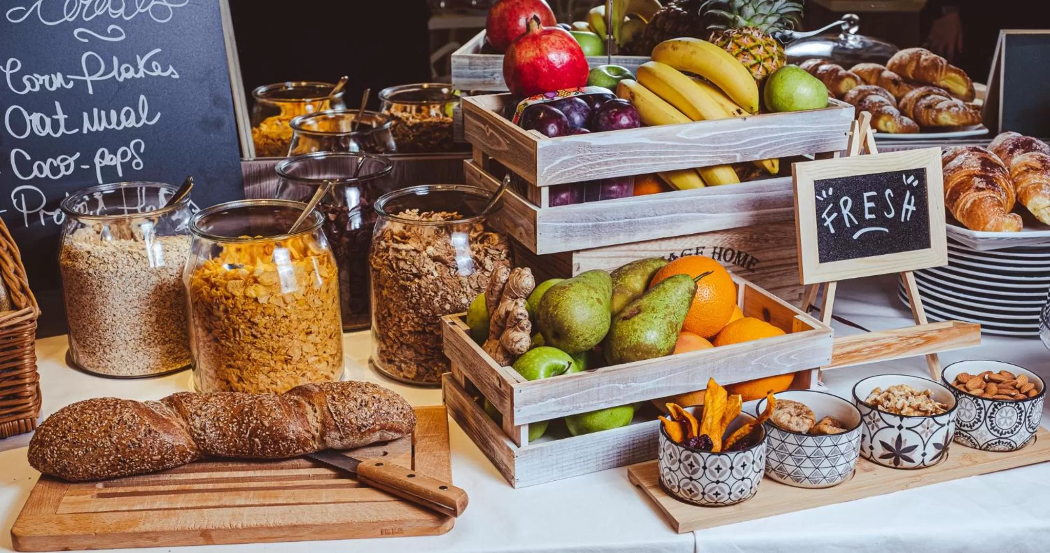 Breakfast in Hotel Morgana