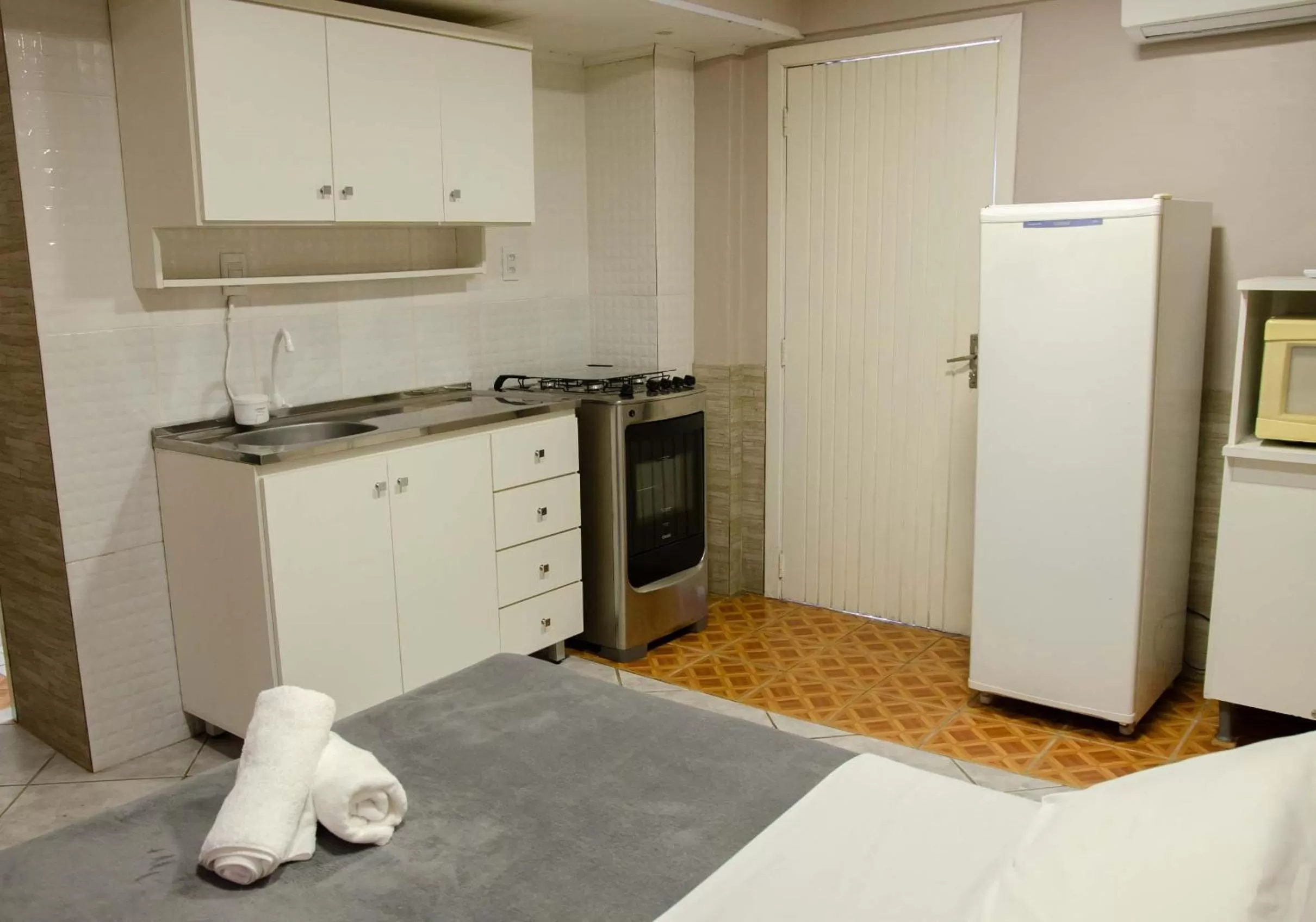 Bed in Pousada Barth