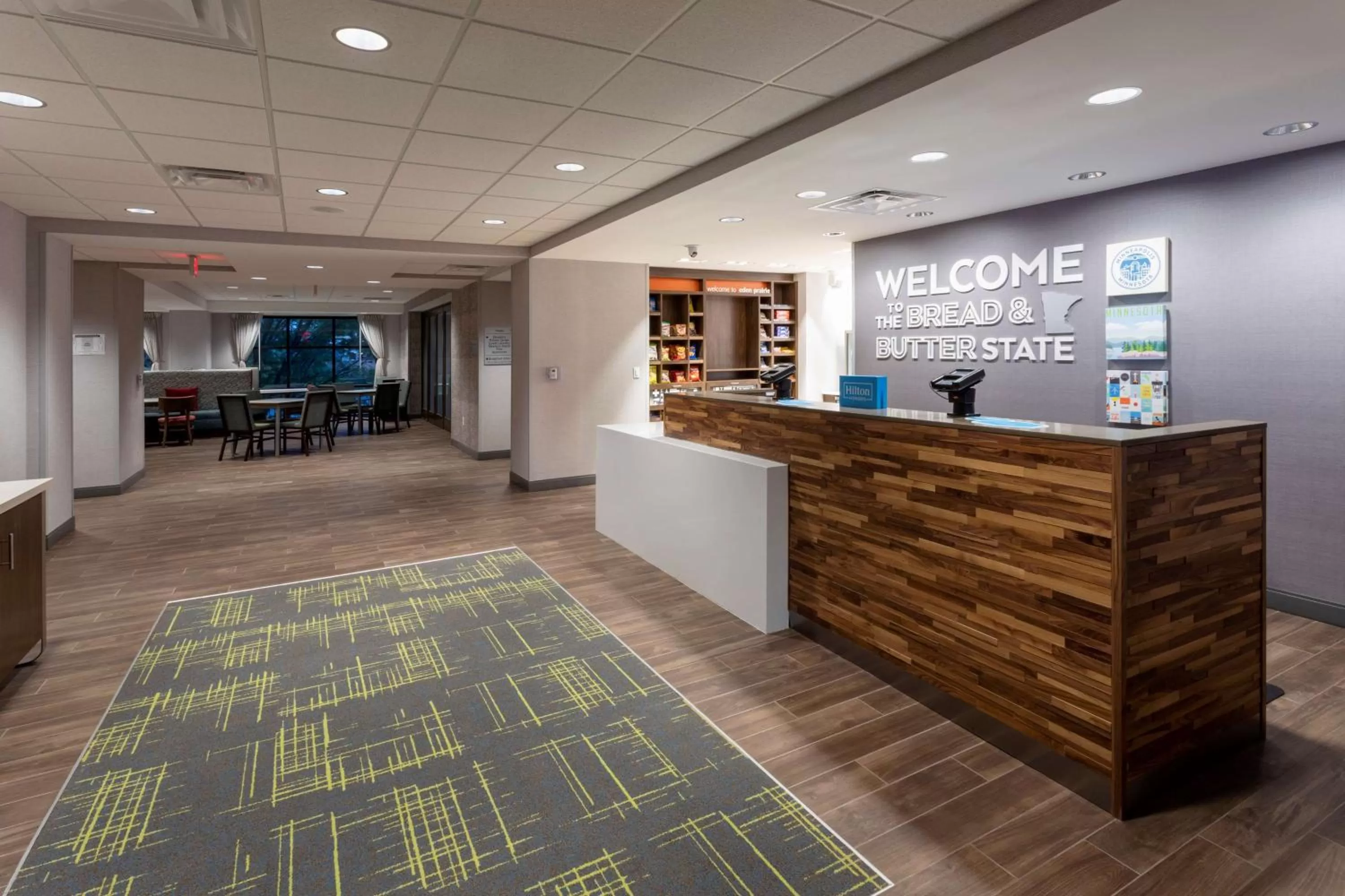 Lobby or reception in Hampton Inn Eden Prairie Minneapolis