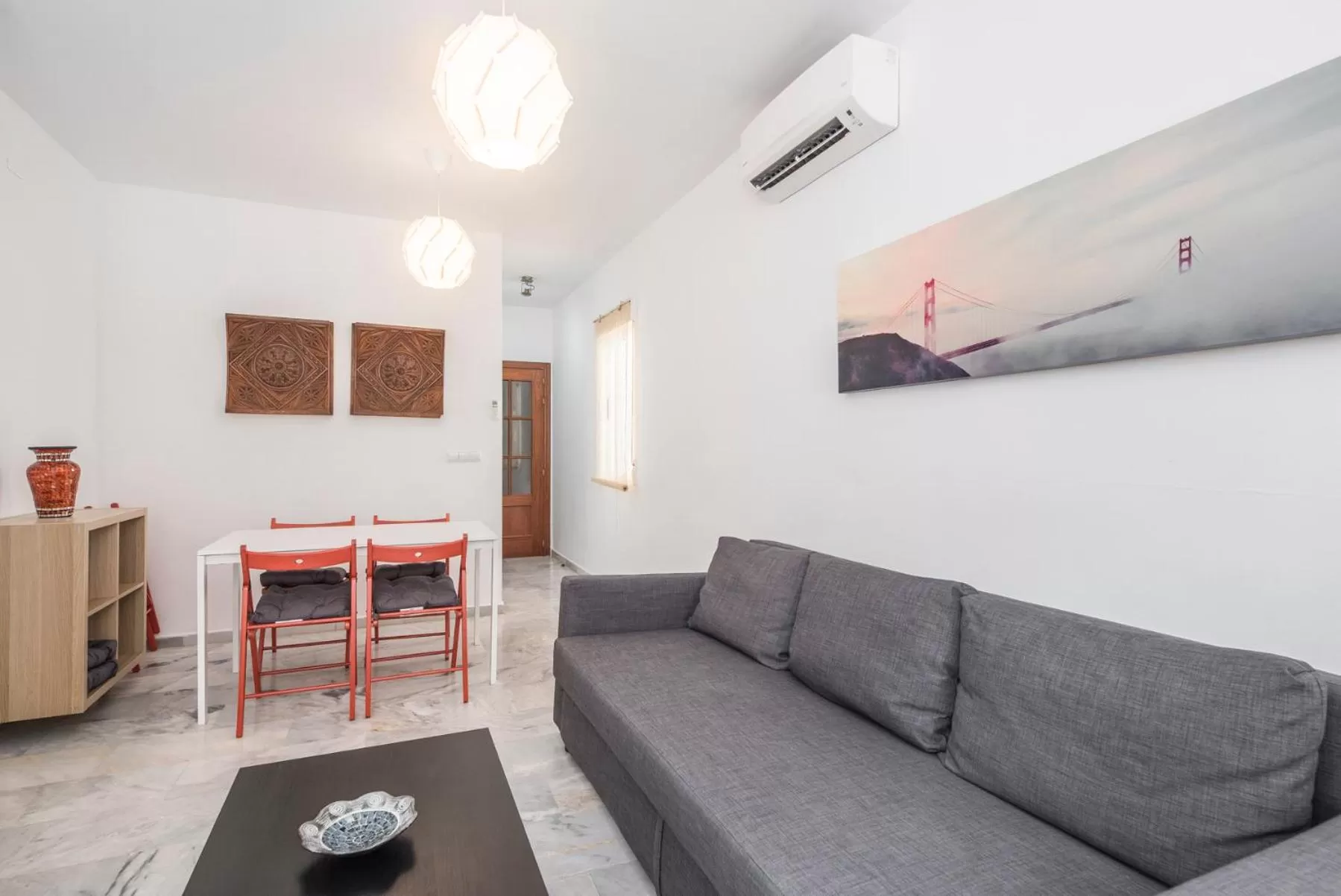 Living room in Apartamentos Granata