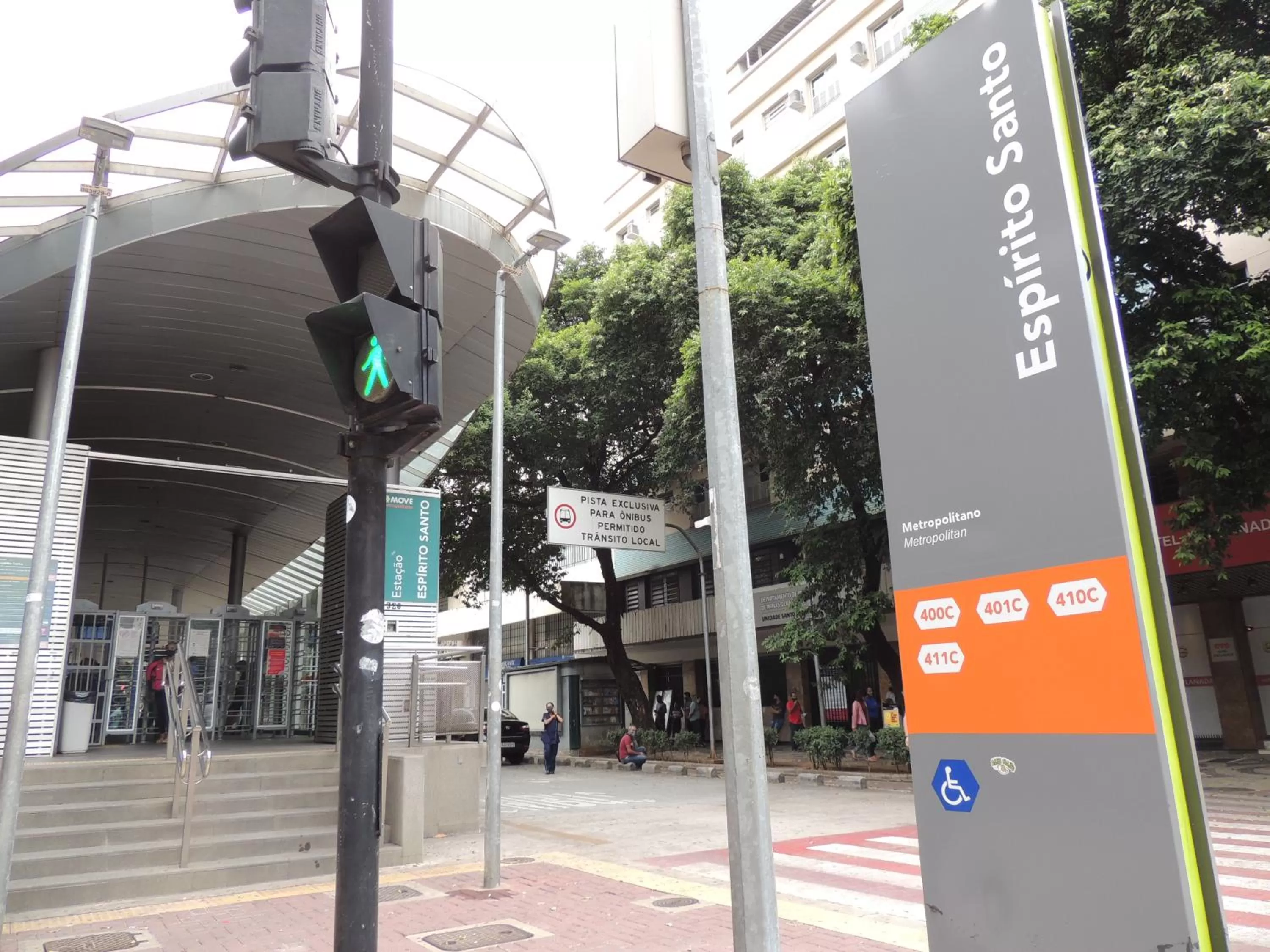 City view in Hotel Esplanada Belo Horizonte - Proximo a Estacao de Trem