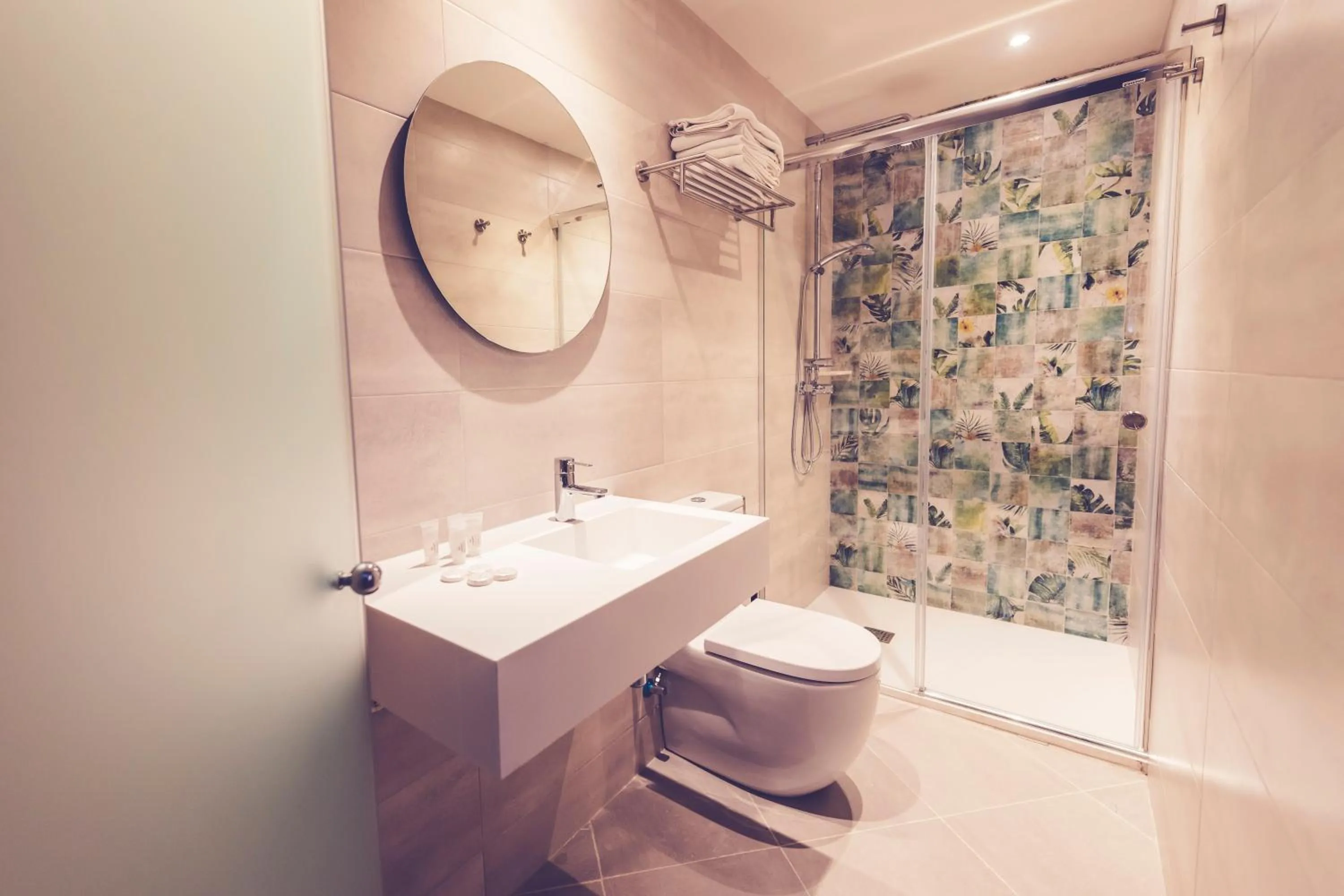 Bathroom in Hostal Marlasca