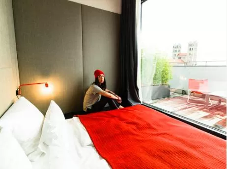 Bed in The Flushing Meadows Hotel