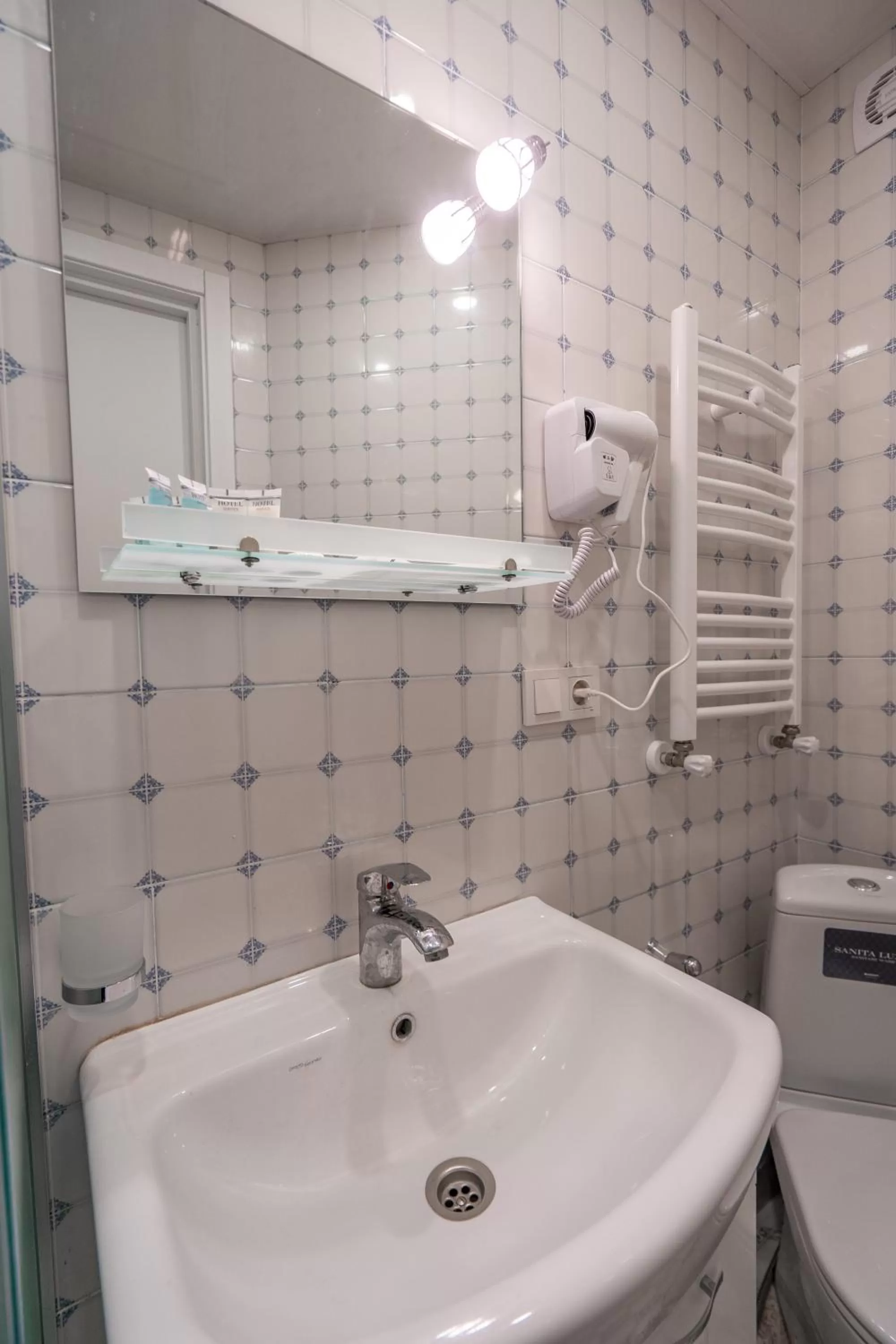 Bathroom in Mini Hotel on Aghmashenebeli Ave
