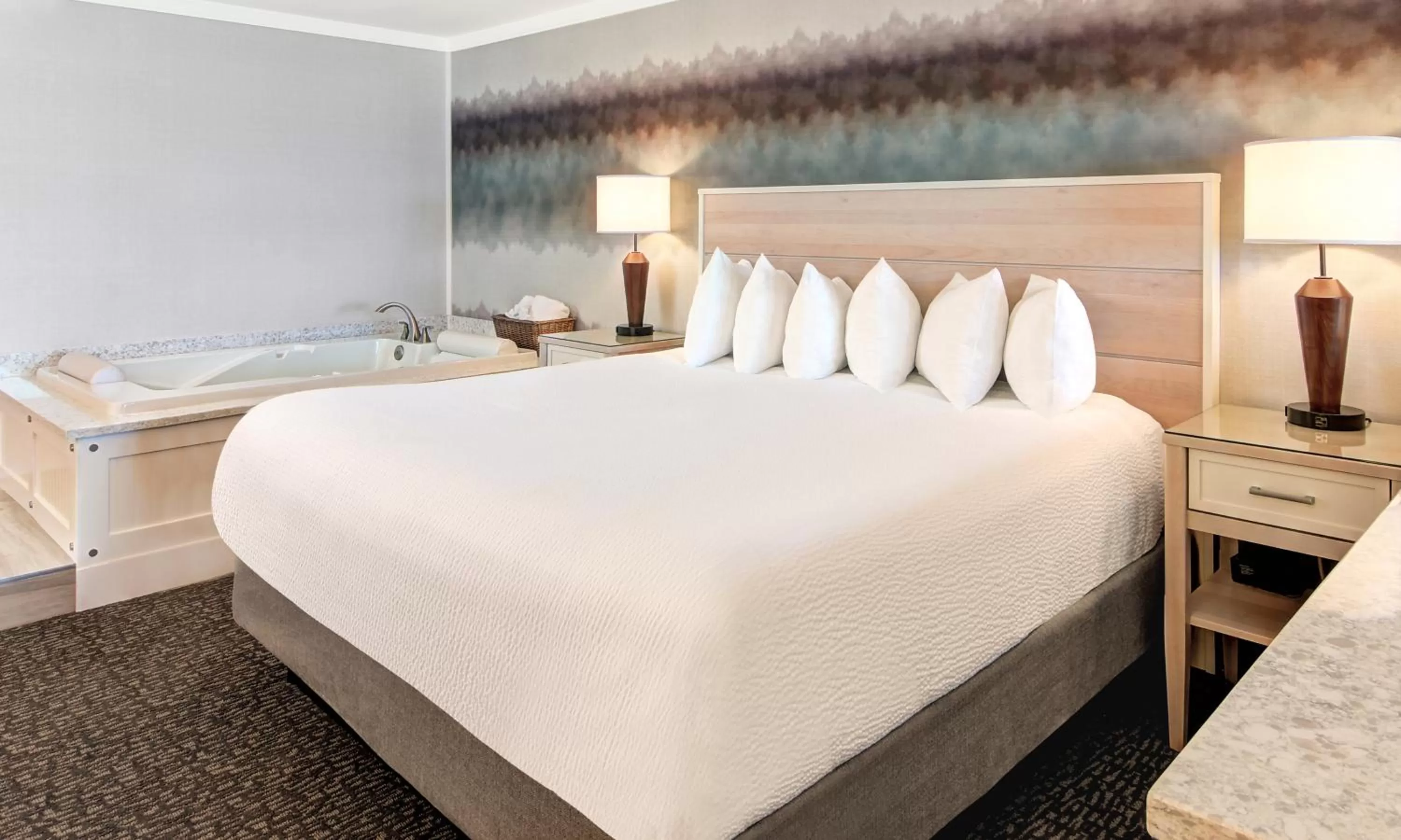 Bed in Hallmark Resort - Newport
