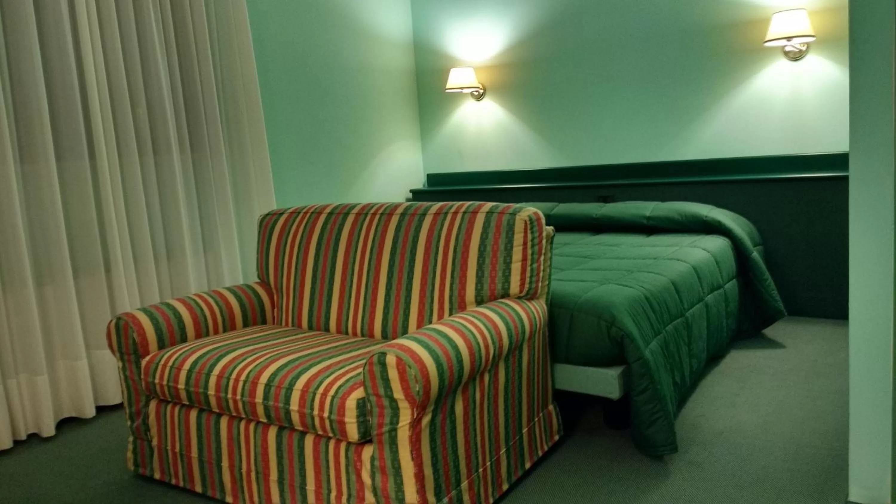Bed in Hotel La Goletta
