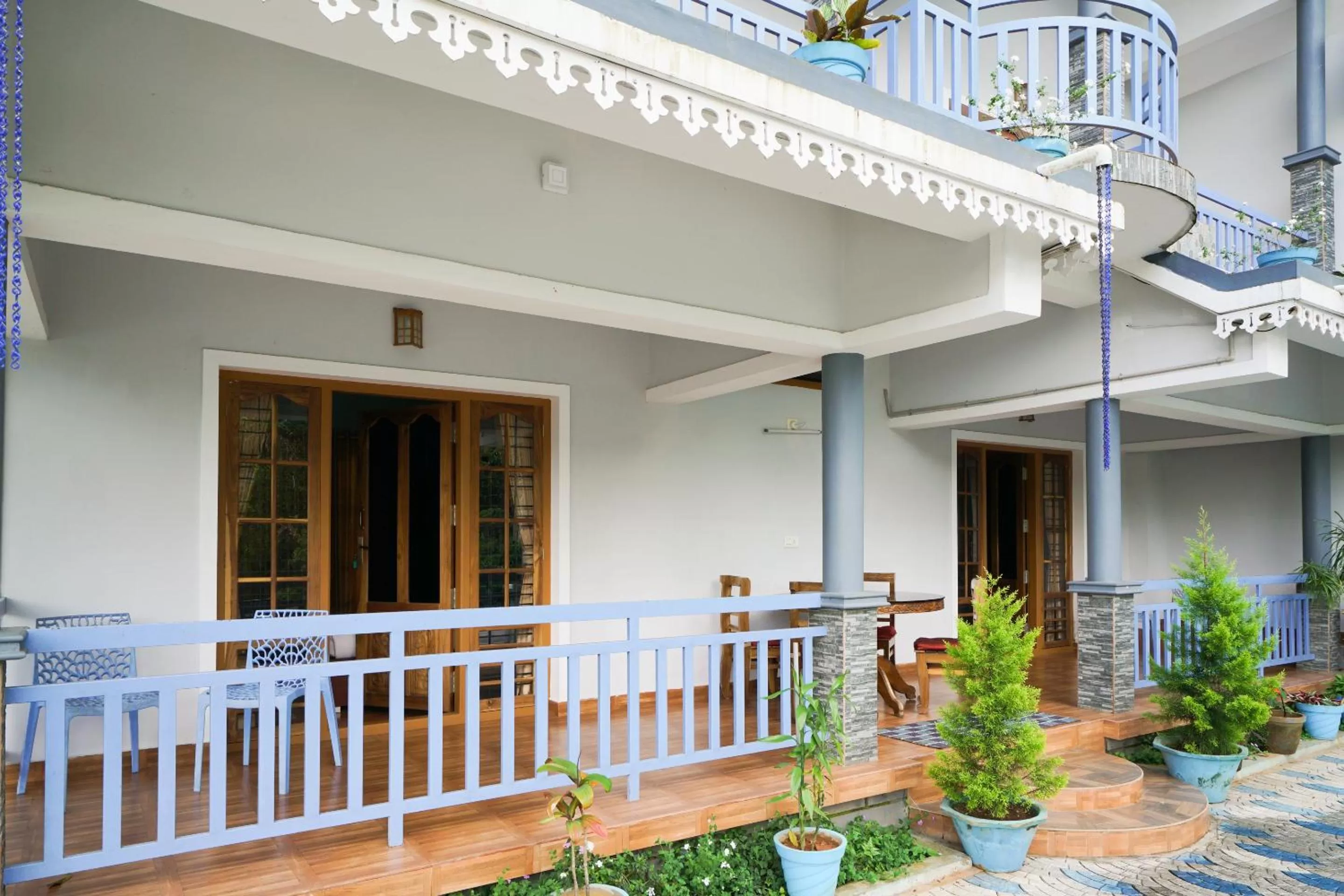 Balcony/Terrace in Munnar Blue Mist