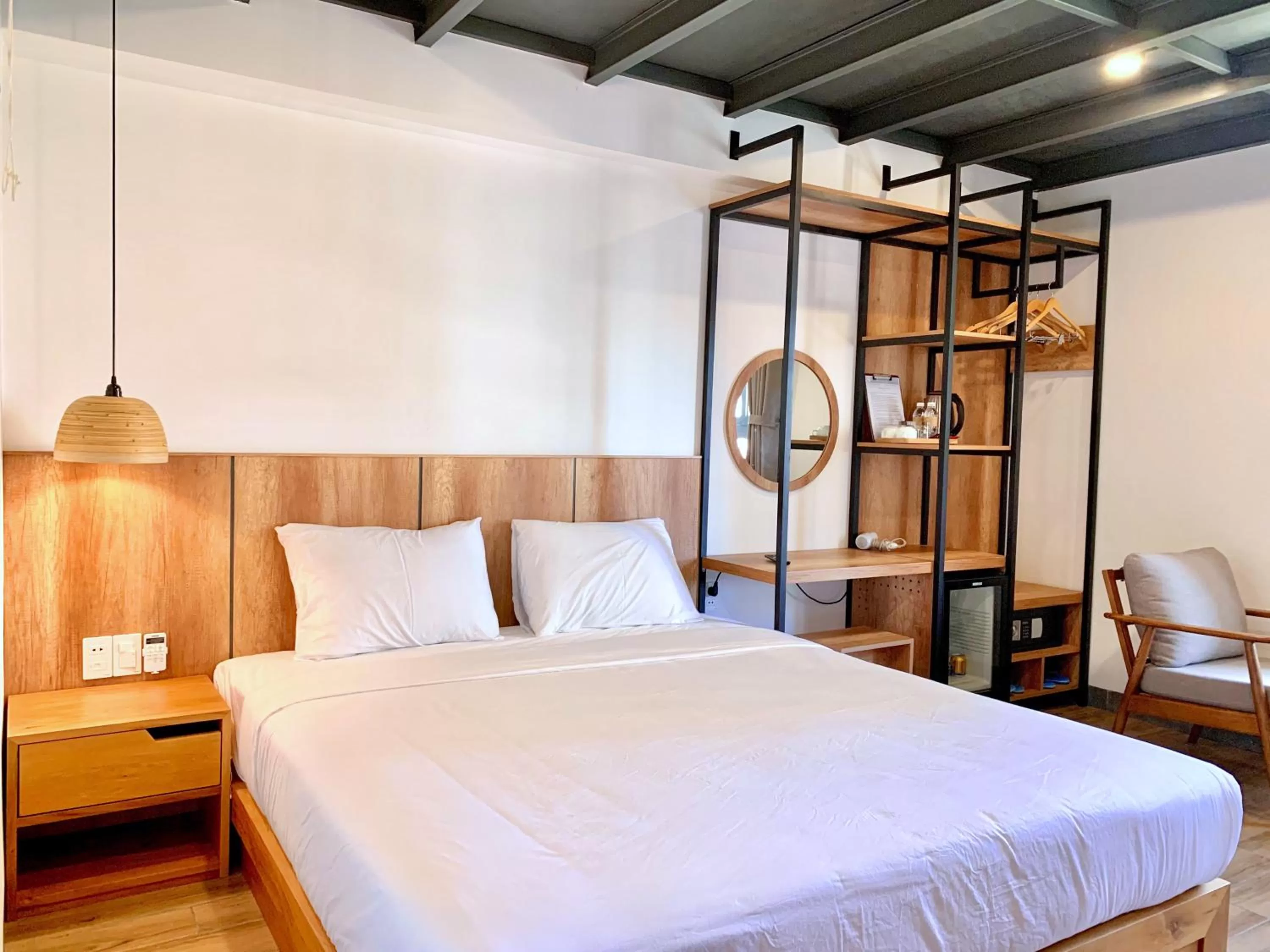 Bed in Coast House Boutique Hotel