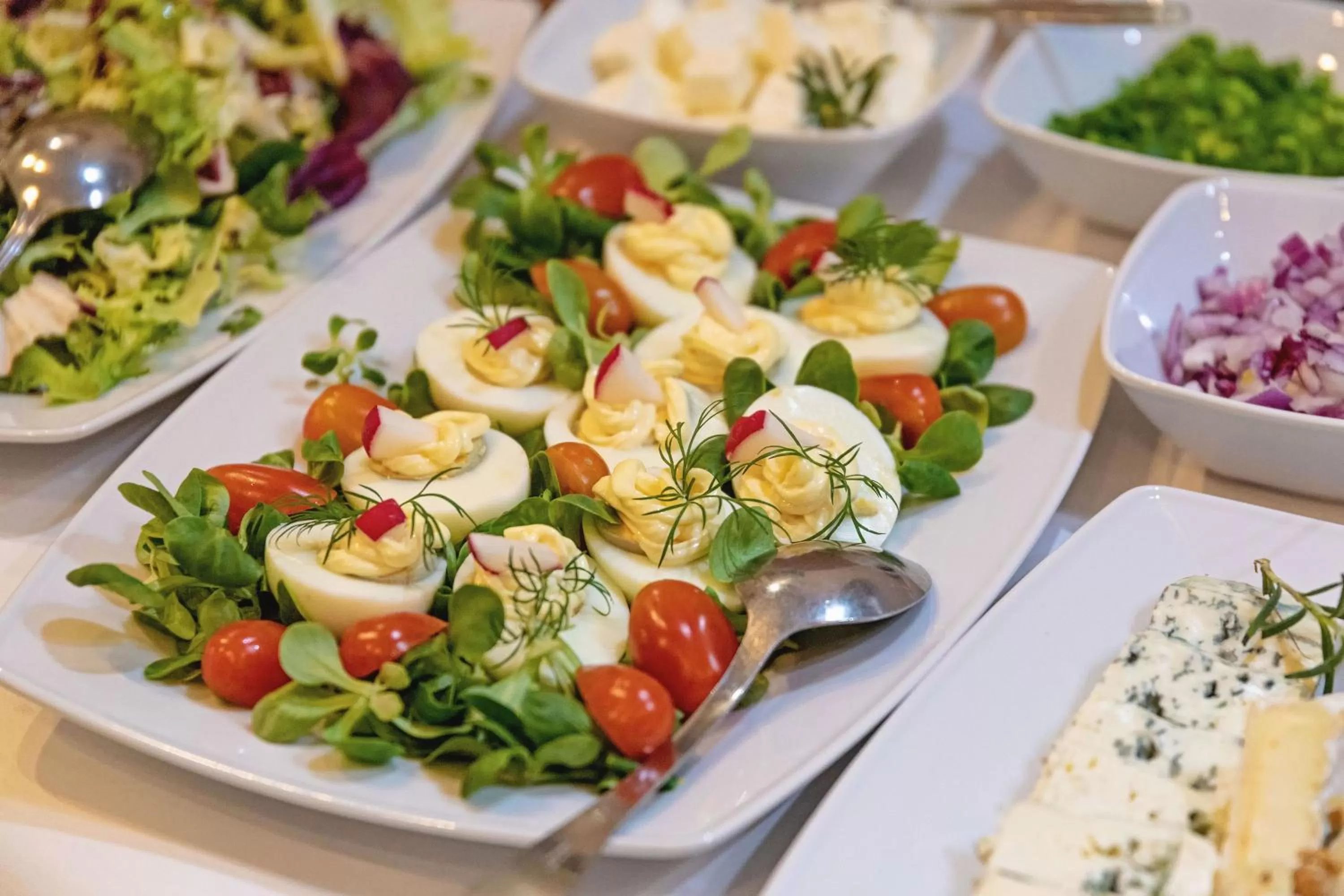 Buffet breakfast in Hotel Gromada Łomża