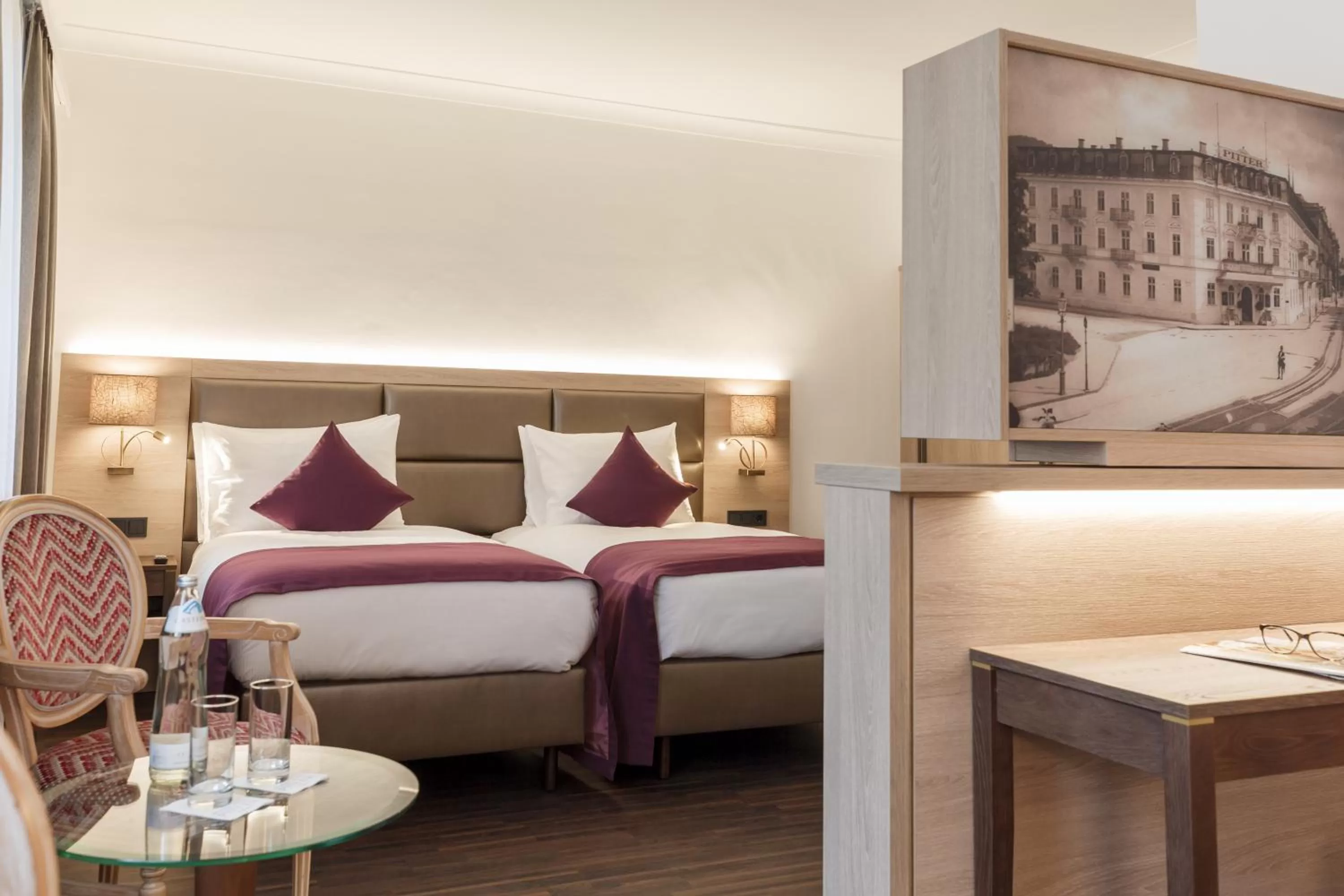 Photo of the whole room, Bed in IMLAUER HOTEL PITTER Salzburg