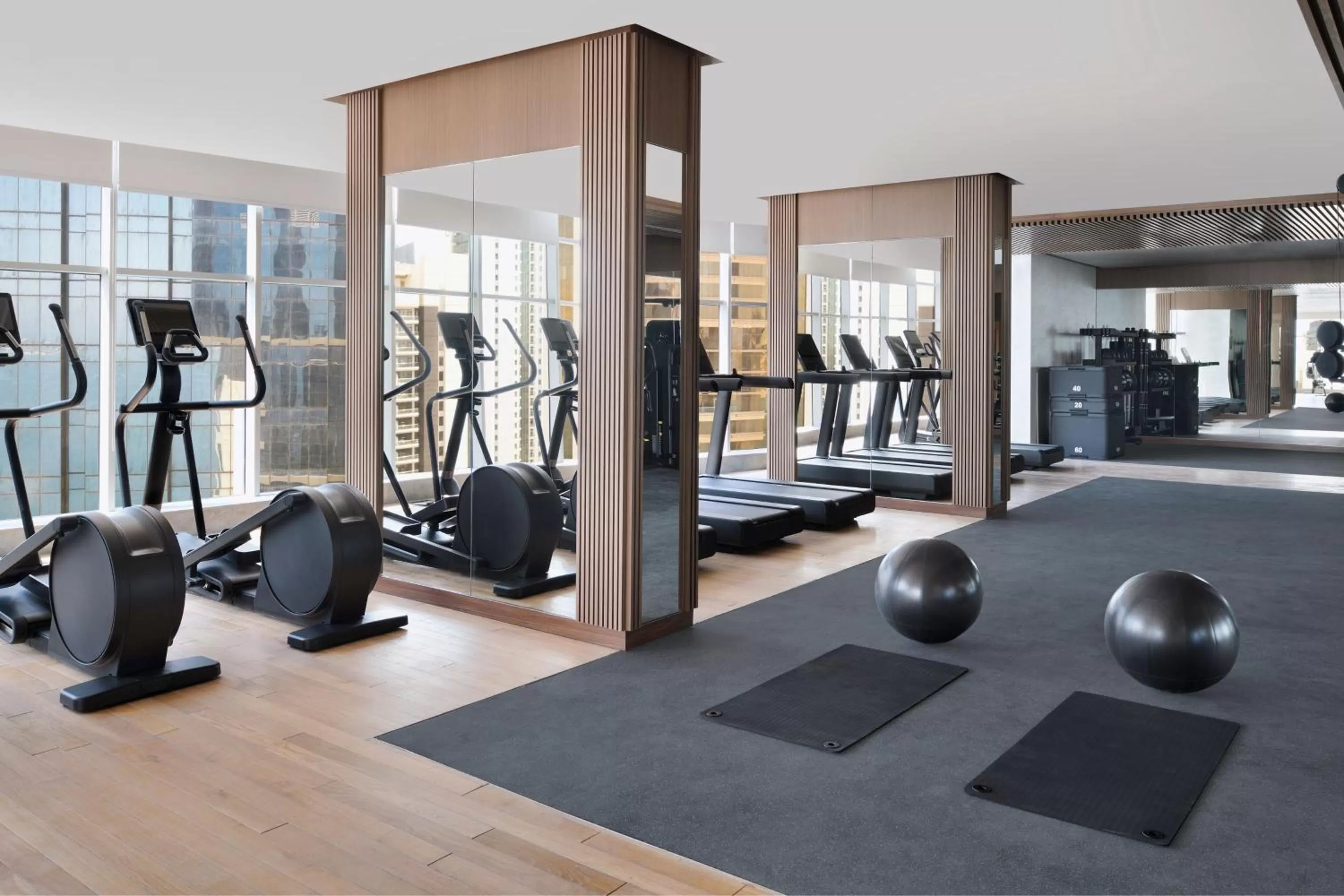 Fitness centre/facilities in Element by Westin West Bay Doha