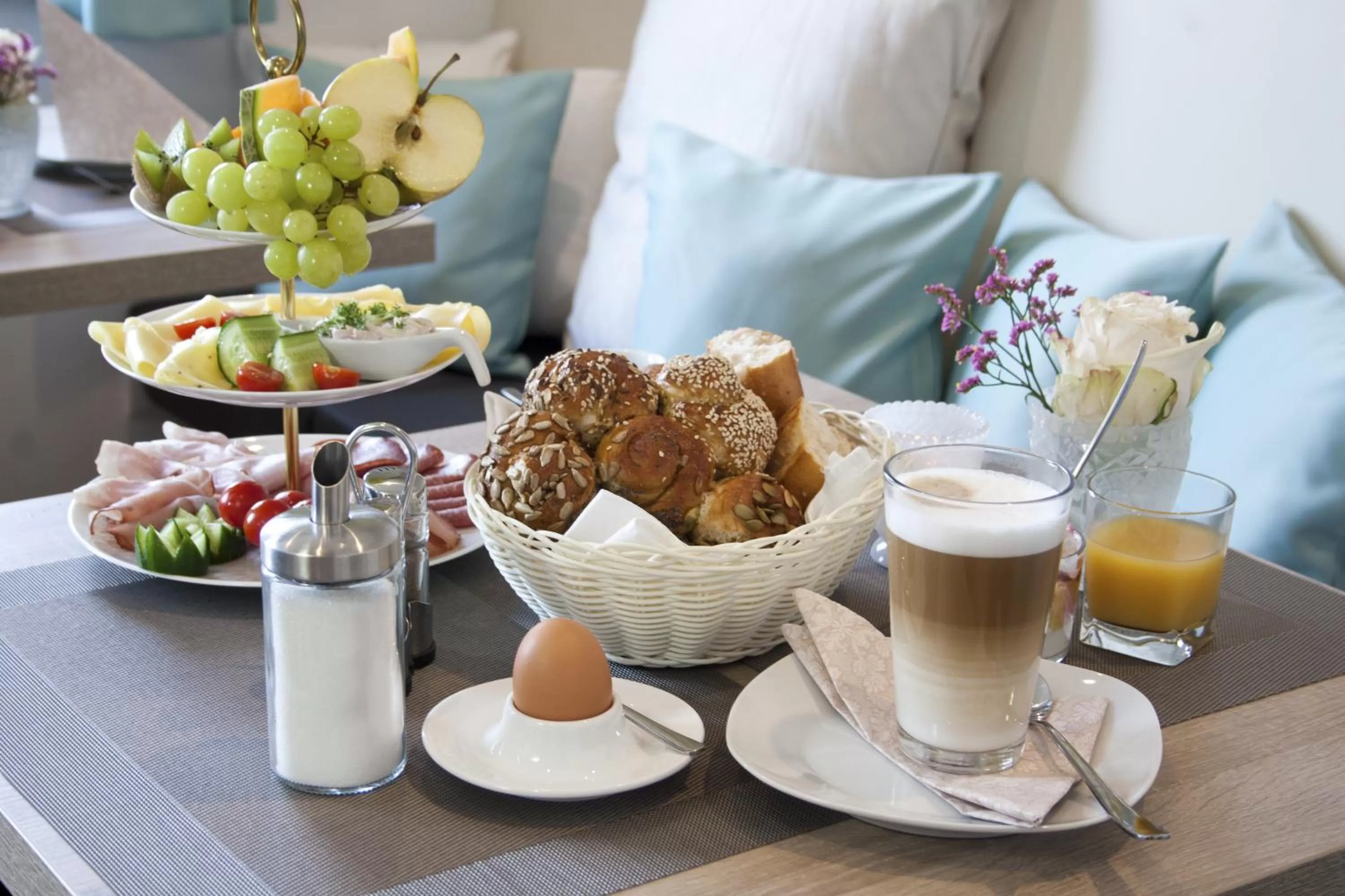 Food close-up in Hotel Claro Garni