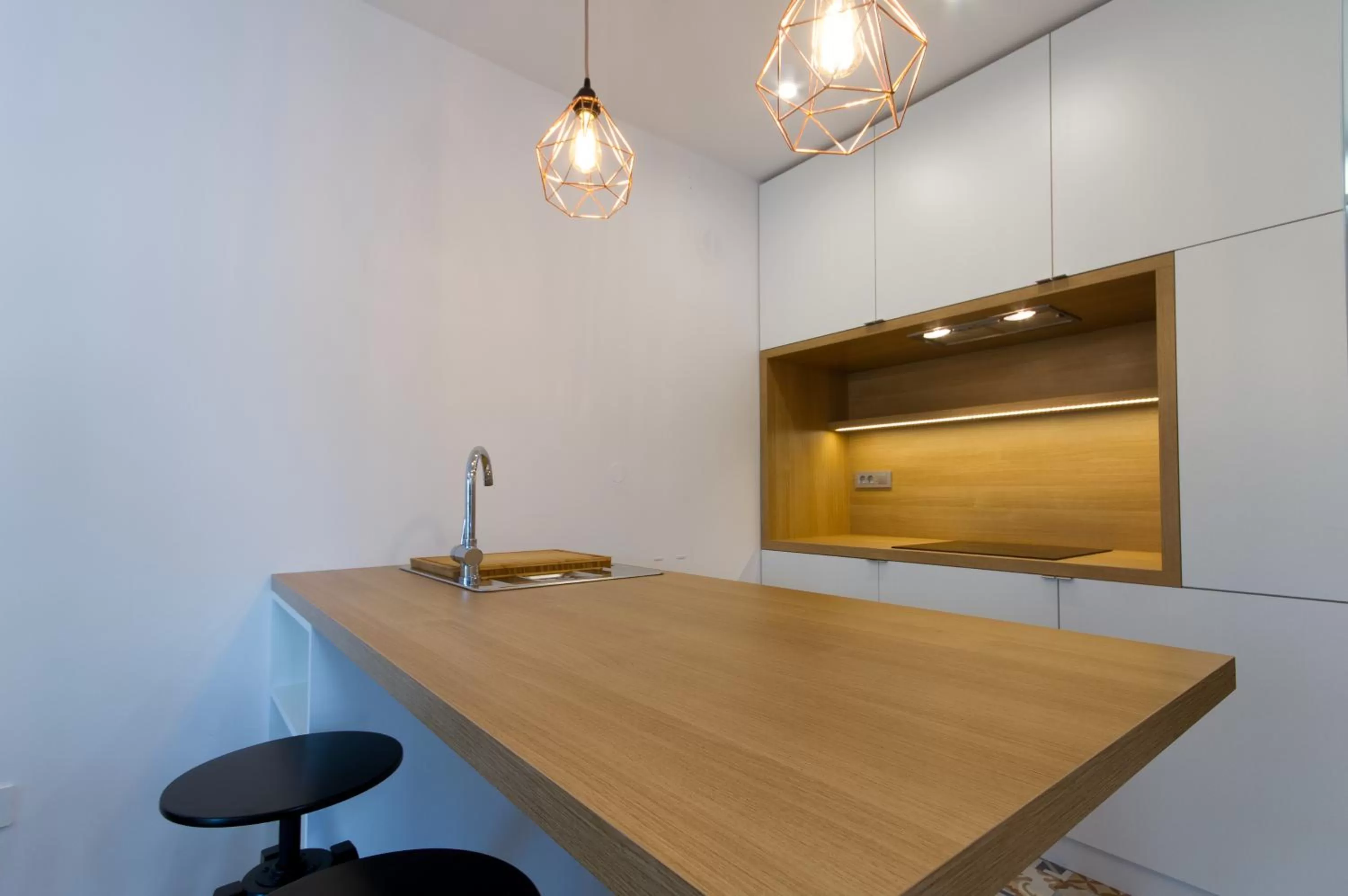 Kitchen or kitchenette in Forgotten Garden Apartments Portoroz