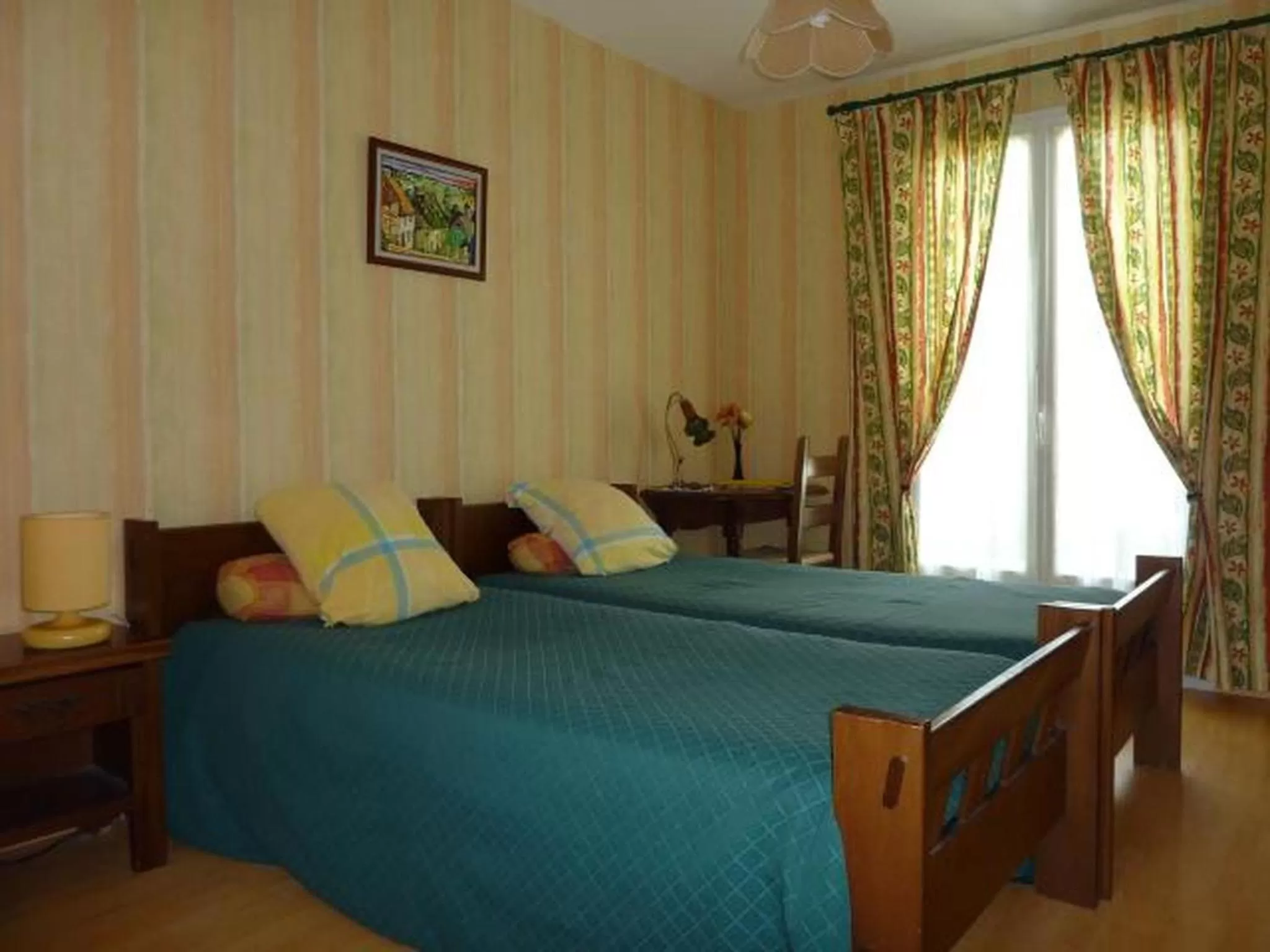 Bed in Chambres d'Hôtes de l'Auraine