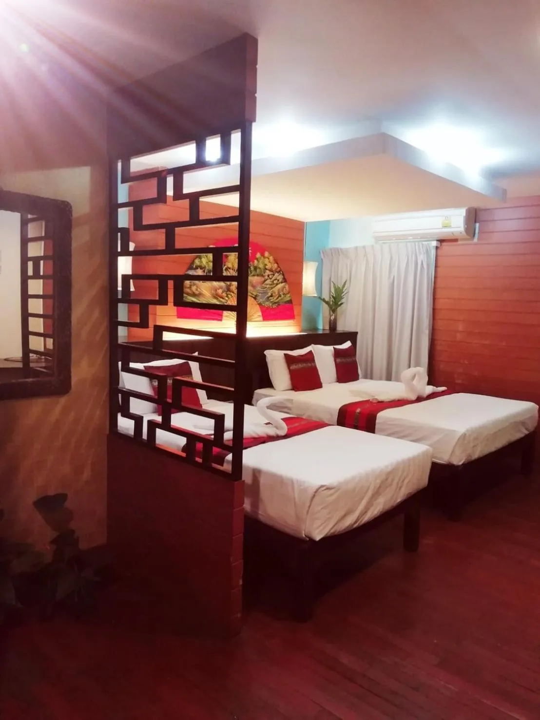 Bed in Mandala House, Chiang Mai