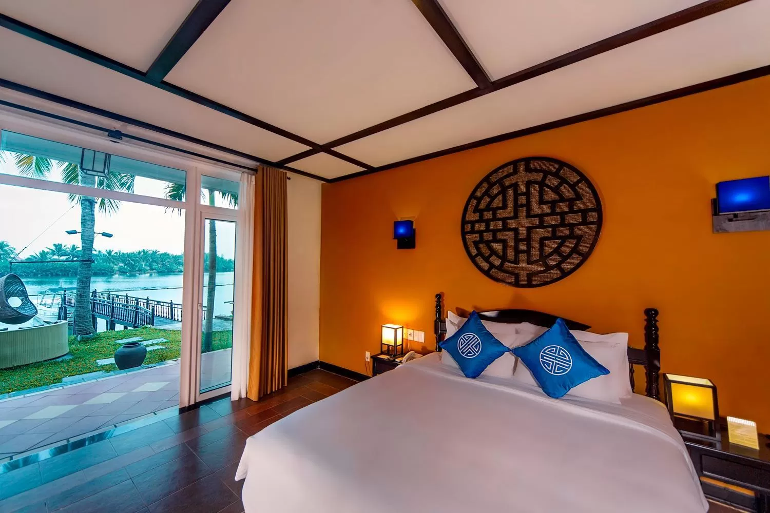 Bedroom, Bed in Hoi An Beach Resort
