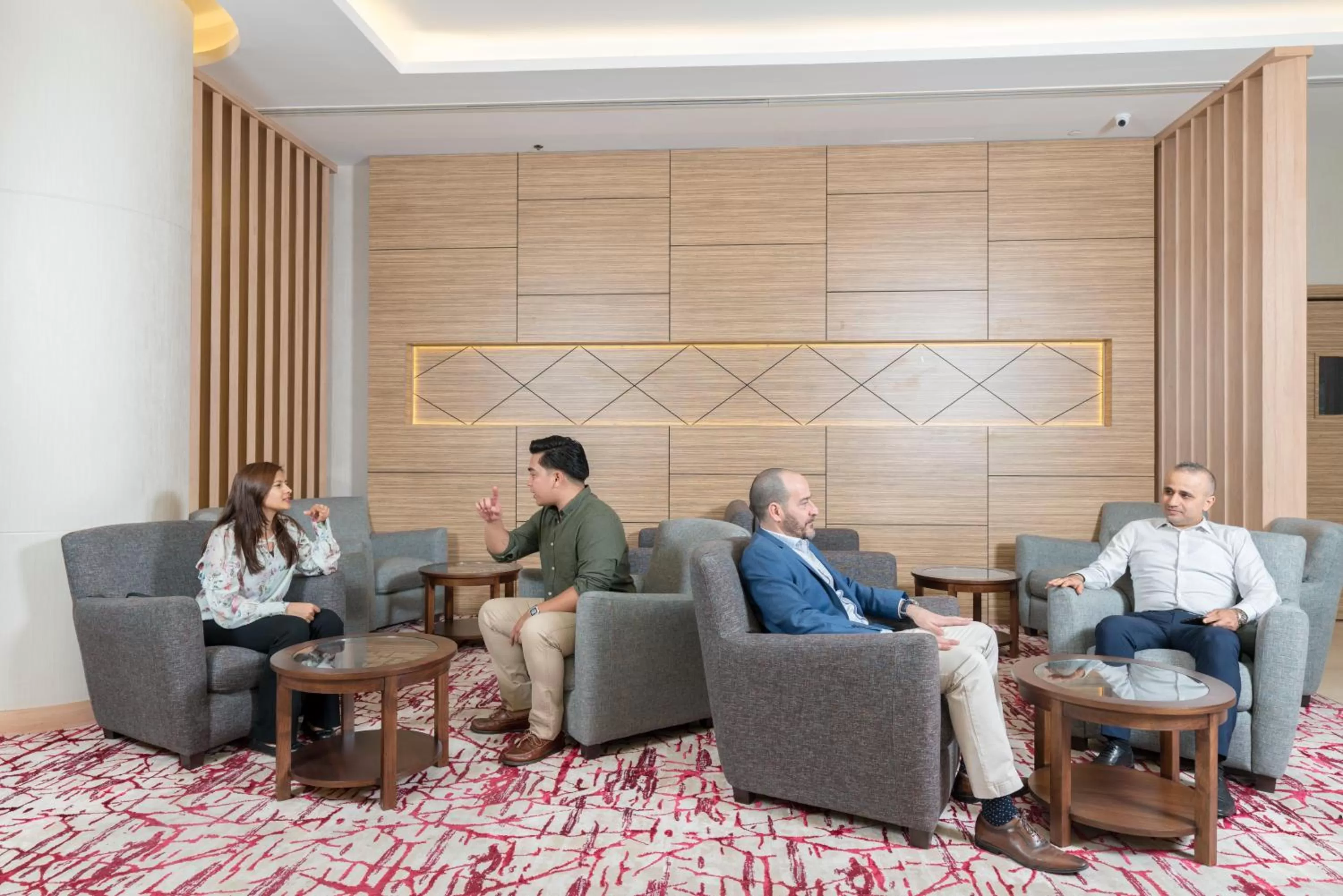 Lobby or reception in Ramada by Wyndham Dubai Deira