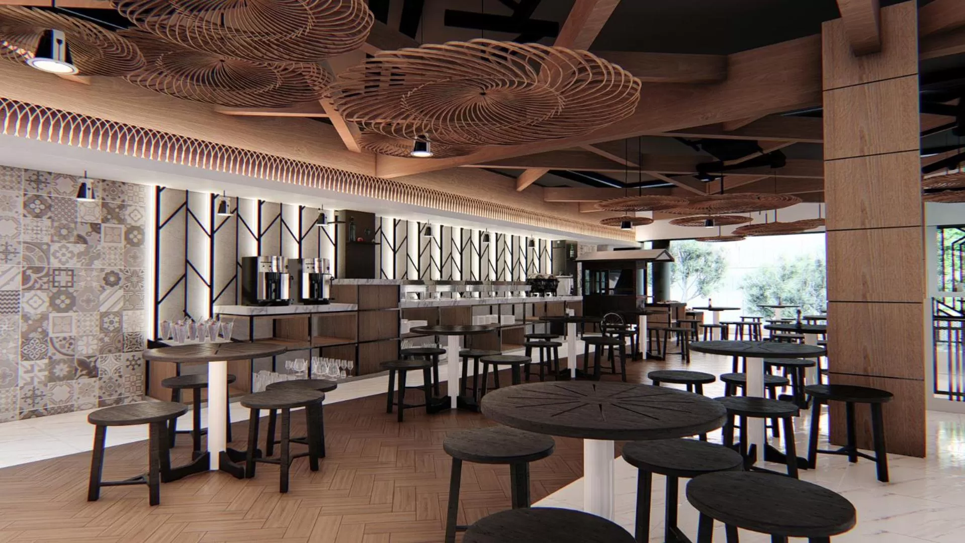 Restaurant/places to eat in Hotel 88 Alun Alun Bandung By WH