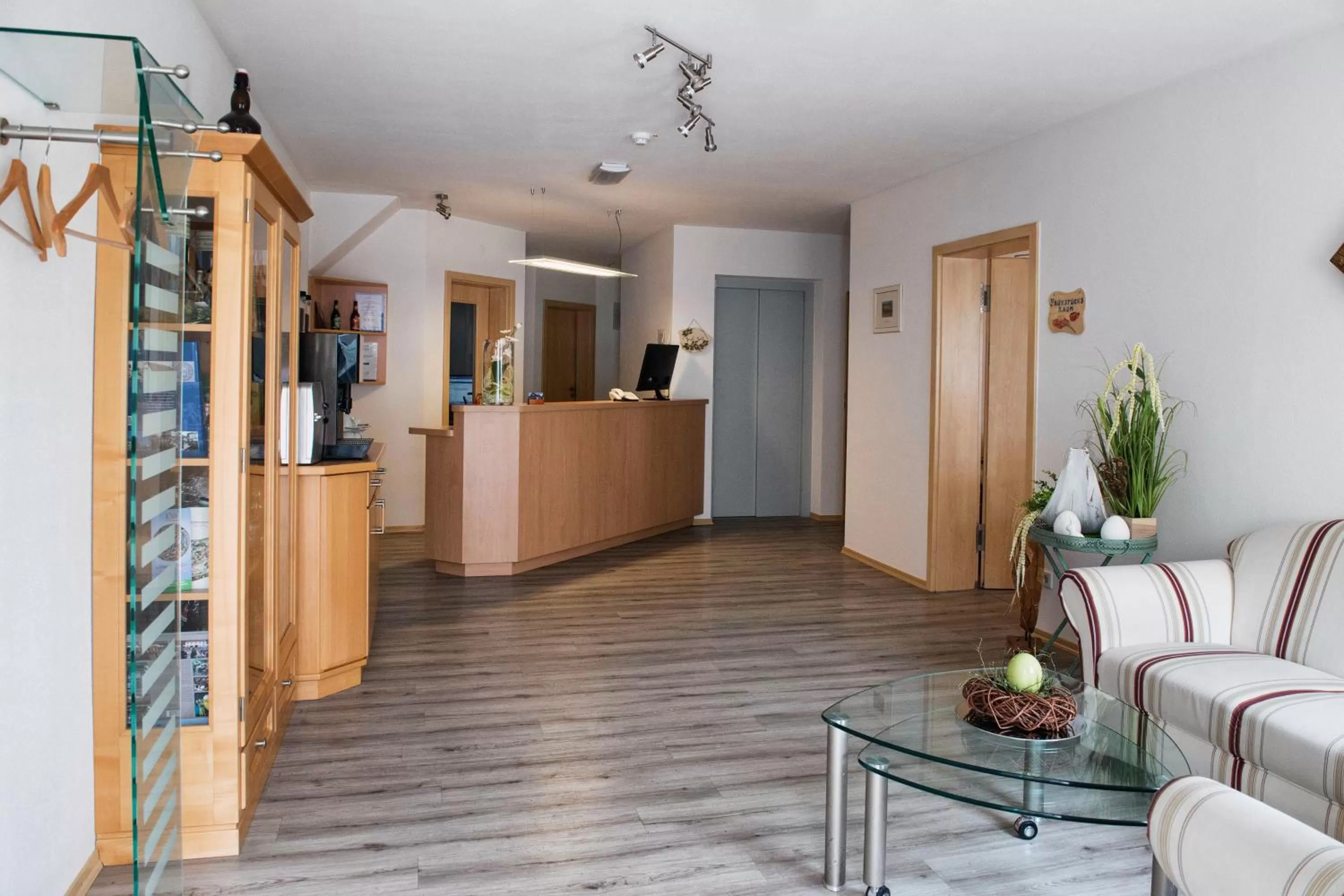 Lobby or reception in Hotel garni Hopfengold