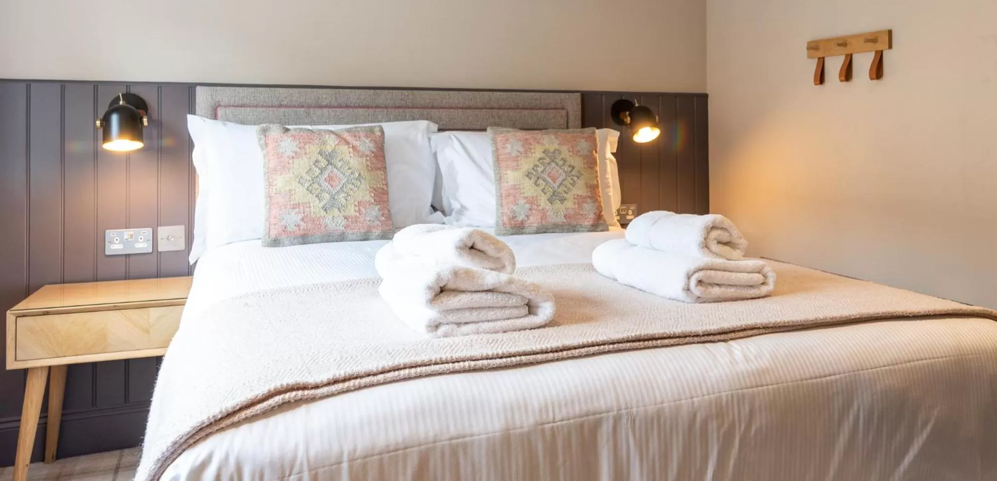 Bedroom, Bed in The Lawrance Luxury Aparthotel - Harrogate