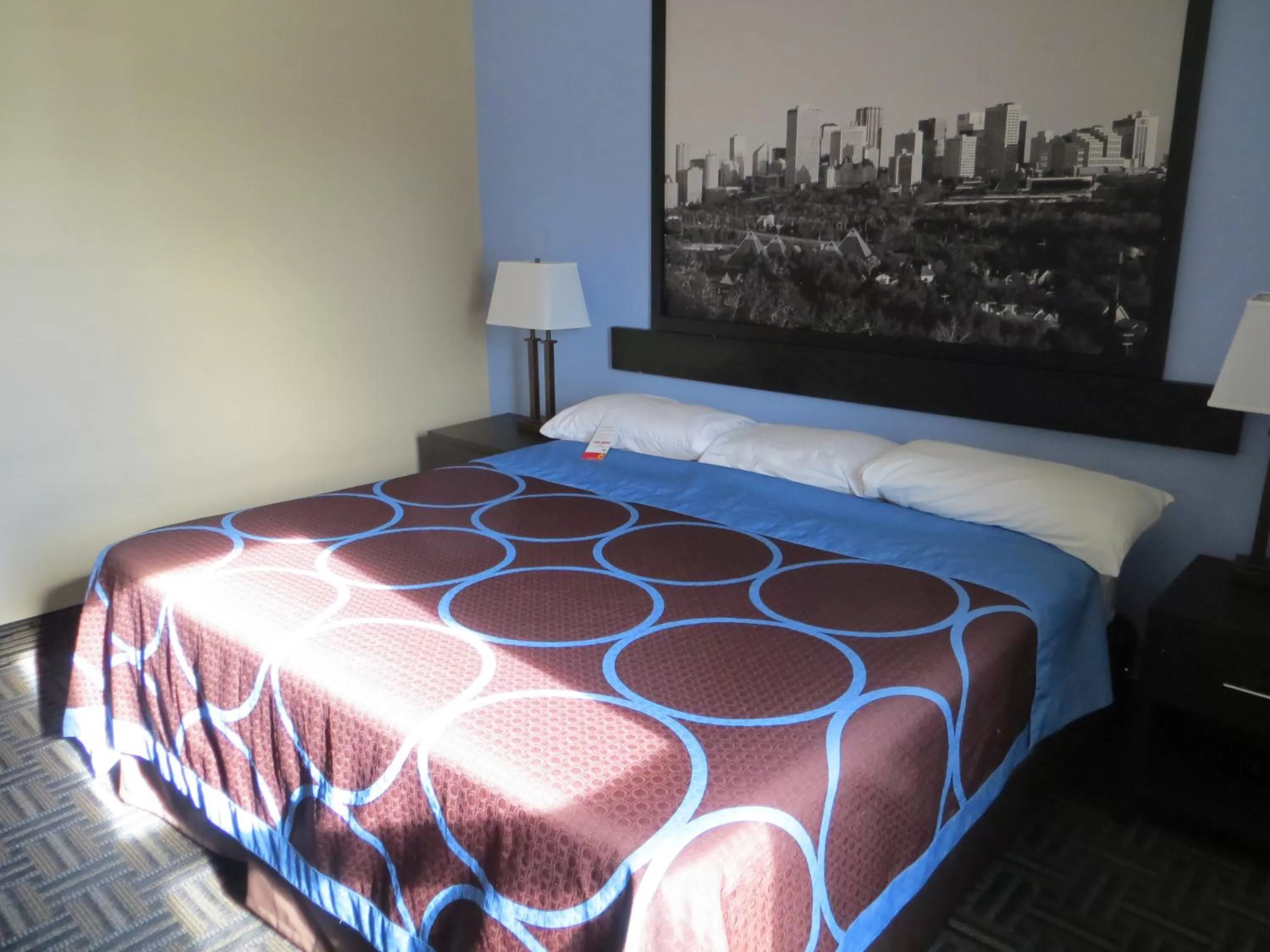 Bed in Super 8 by Wyndham Edmonton/West