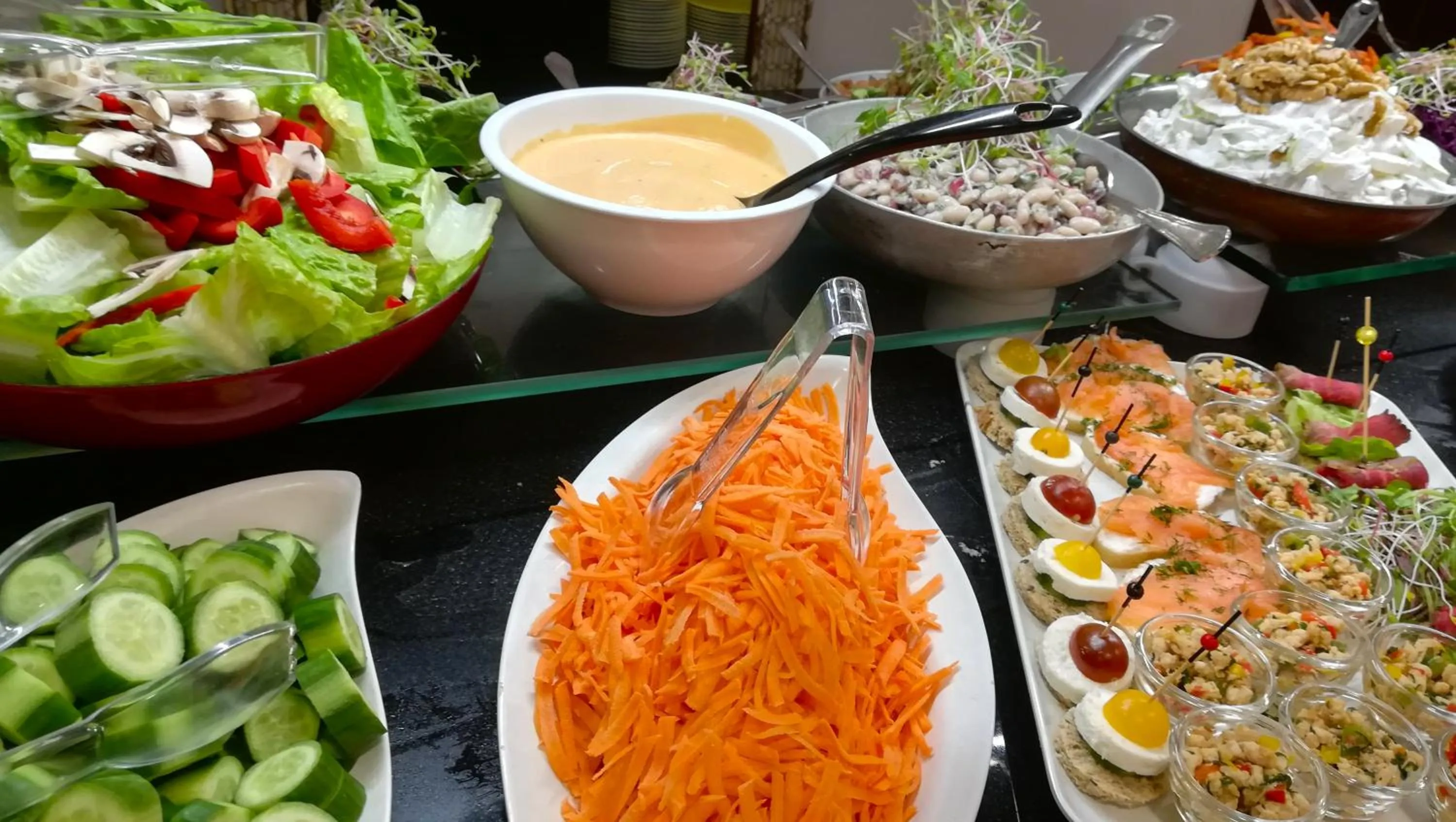 Food close-up in Ambassador Hotel