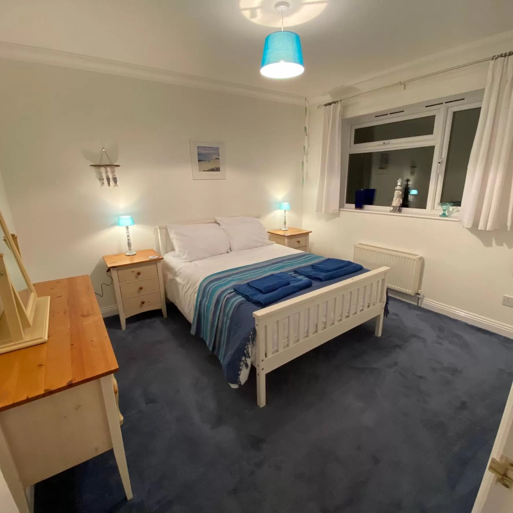 Bed in Agapanthus Bed & Breakfast - Fraddam