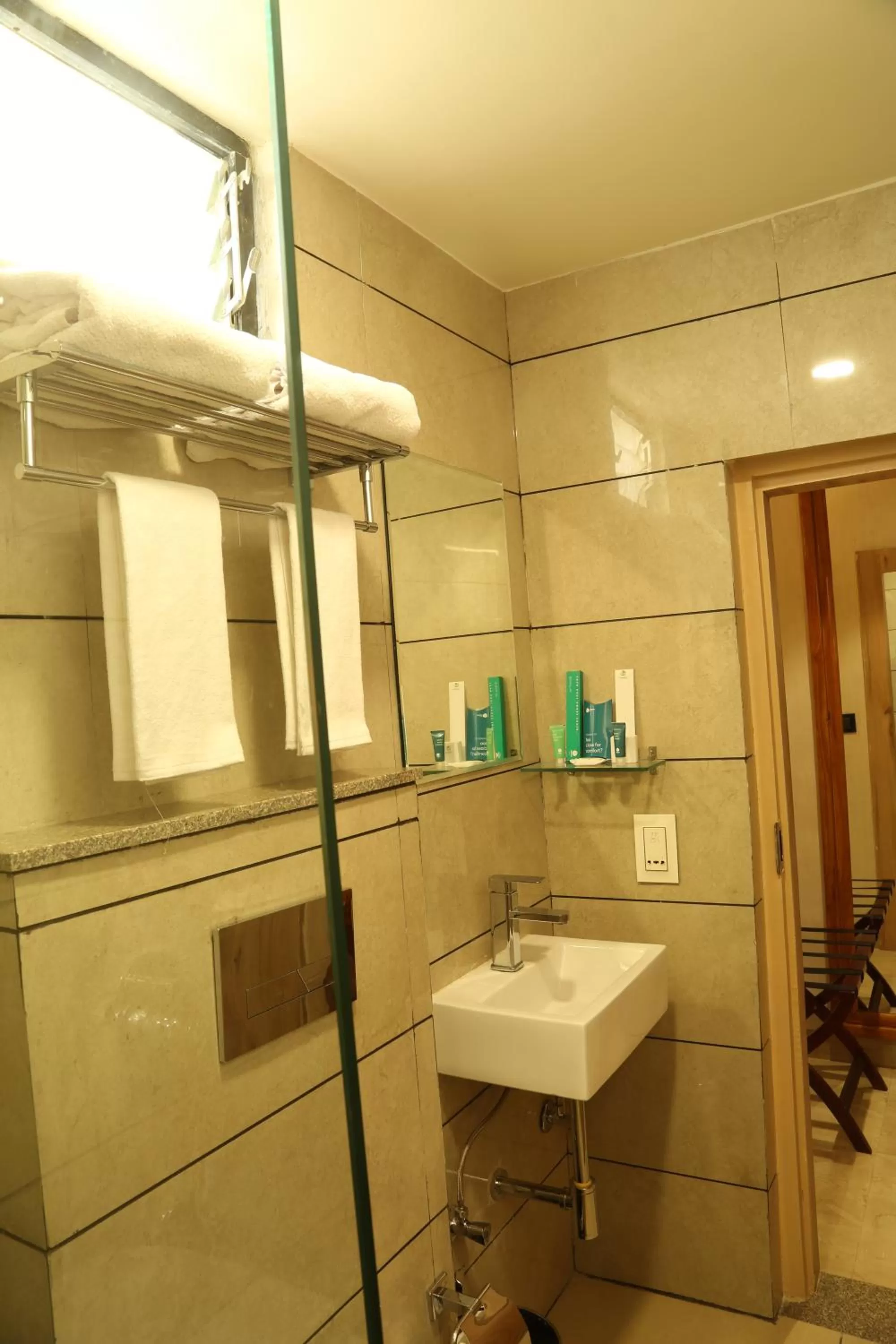 Shower in Hotel Reva Regency