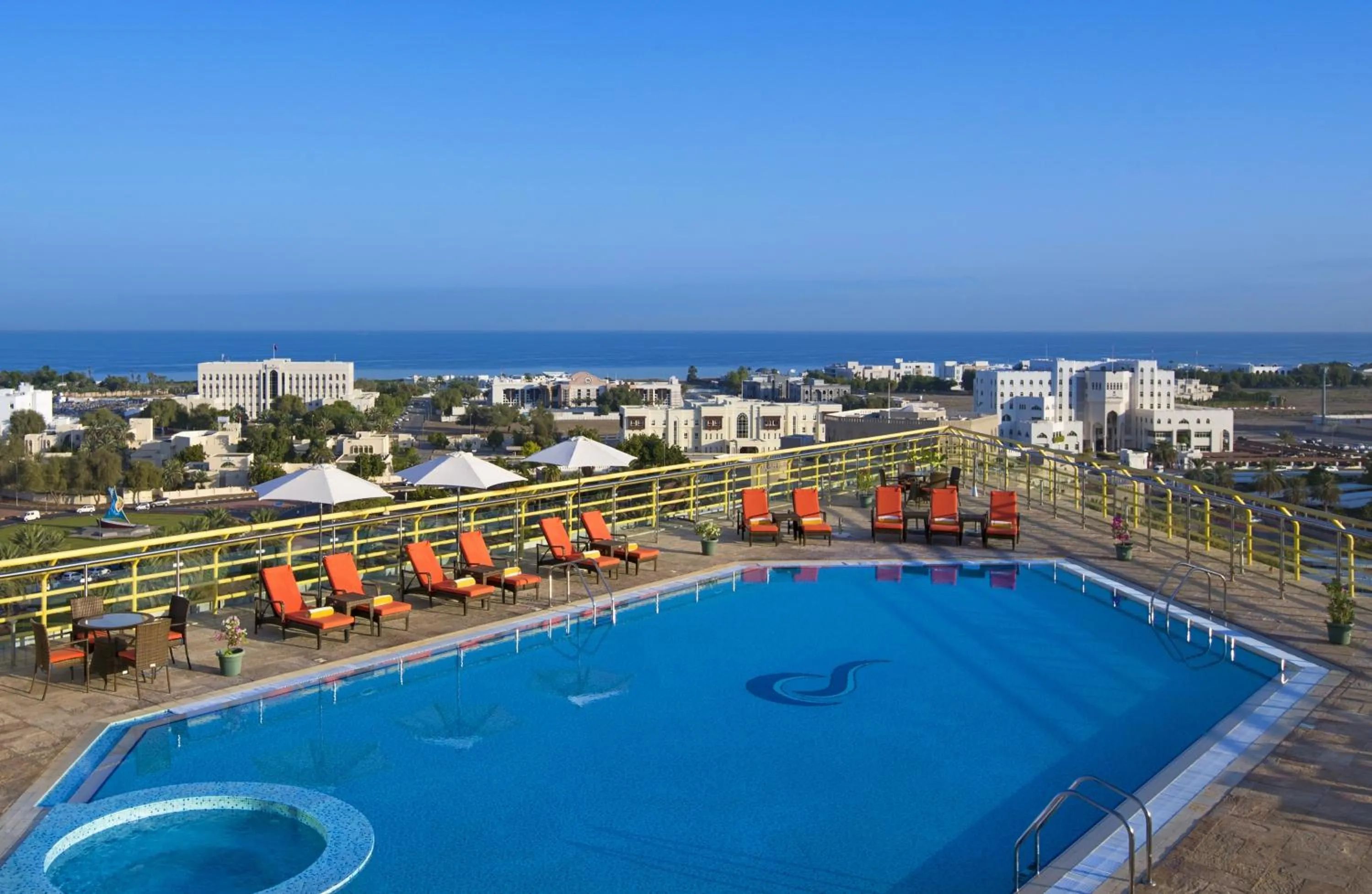 Pool view in City Seasons Hotel & Suites Muscat