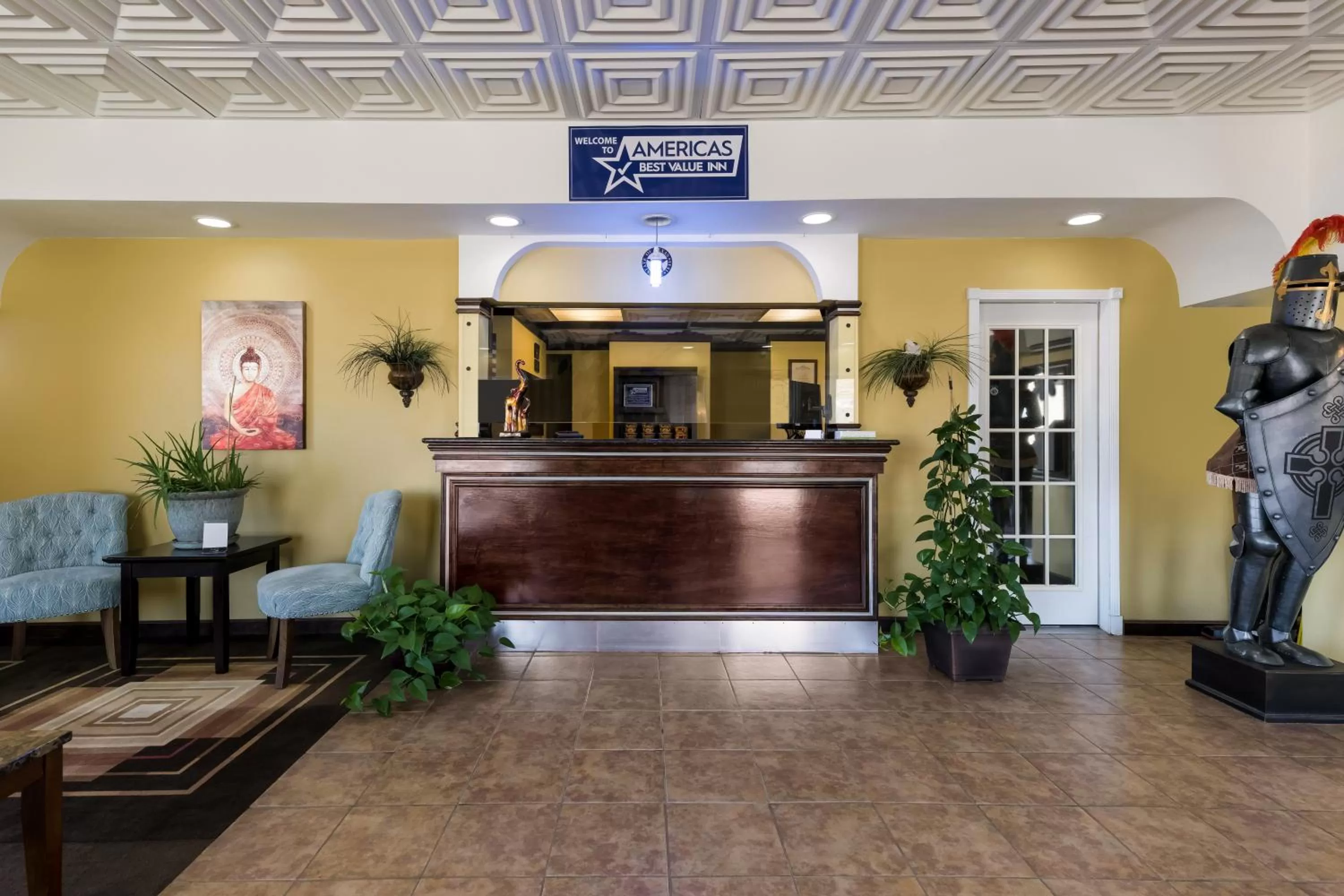 Lobby or reception in Americas Best Value Inn Alpine