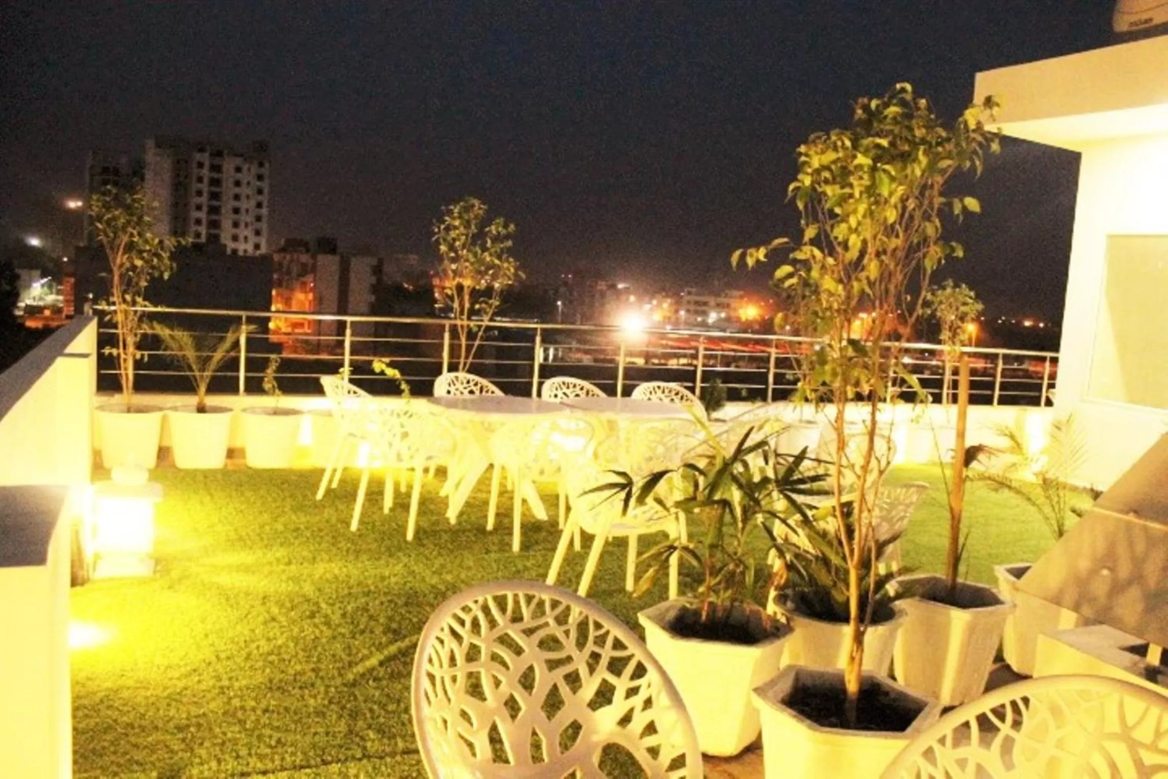 Decorative detail in Hotel Taj Villa- Agra