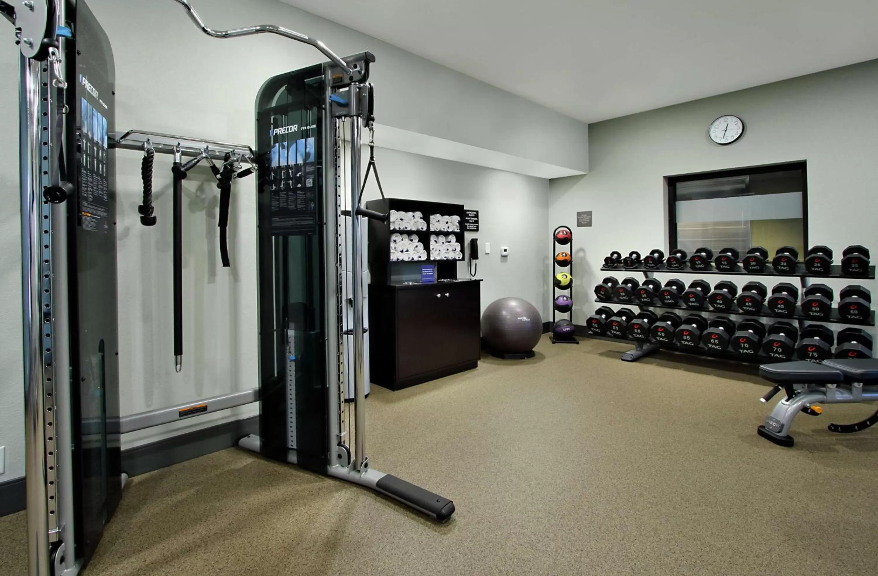 Fitness centre/facilities in Hampton Inn Hagerstown-Maugansville