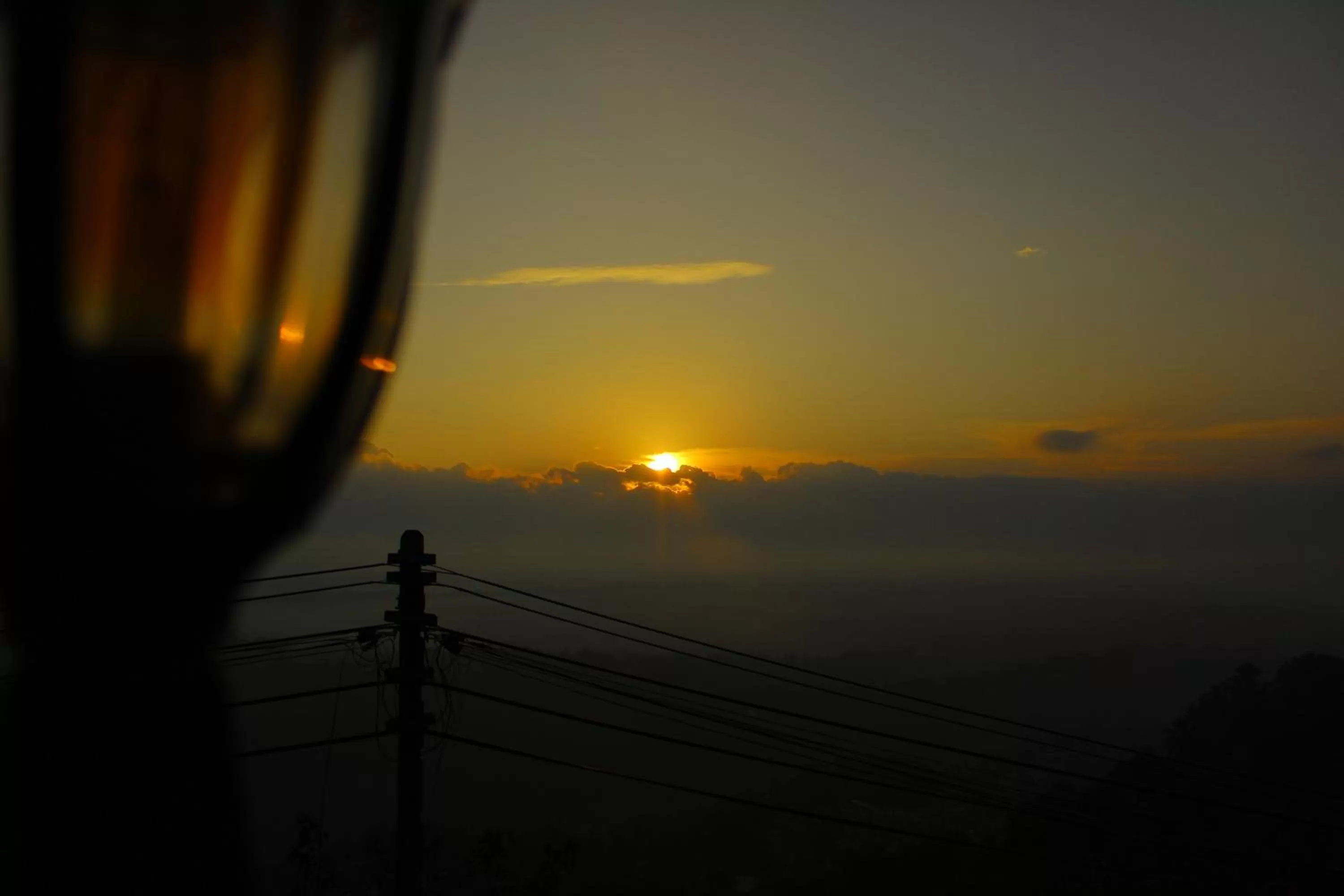 Sunrise in Sky Gate kandy