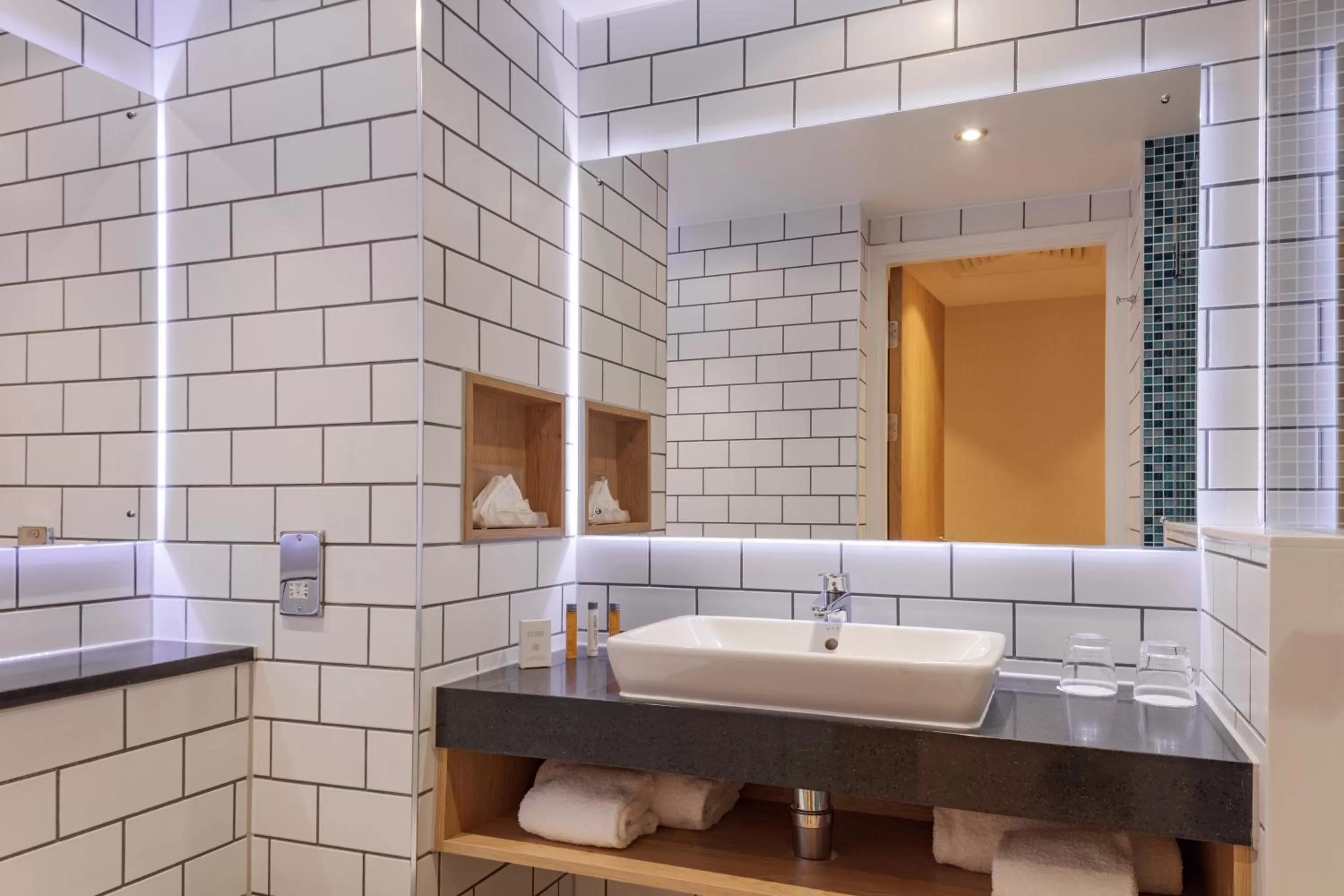 Shower in Holiday Inn London Heathrow - Bath Road by IHG