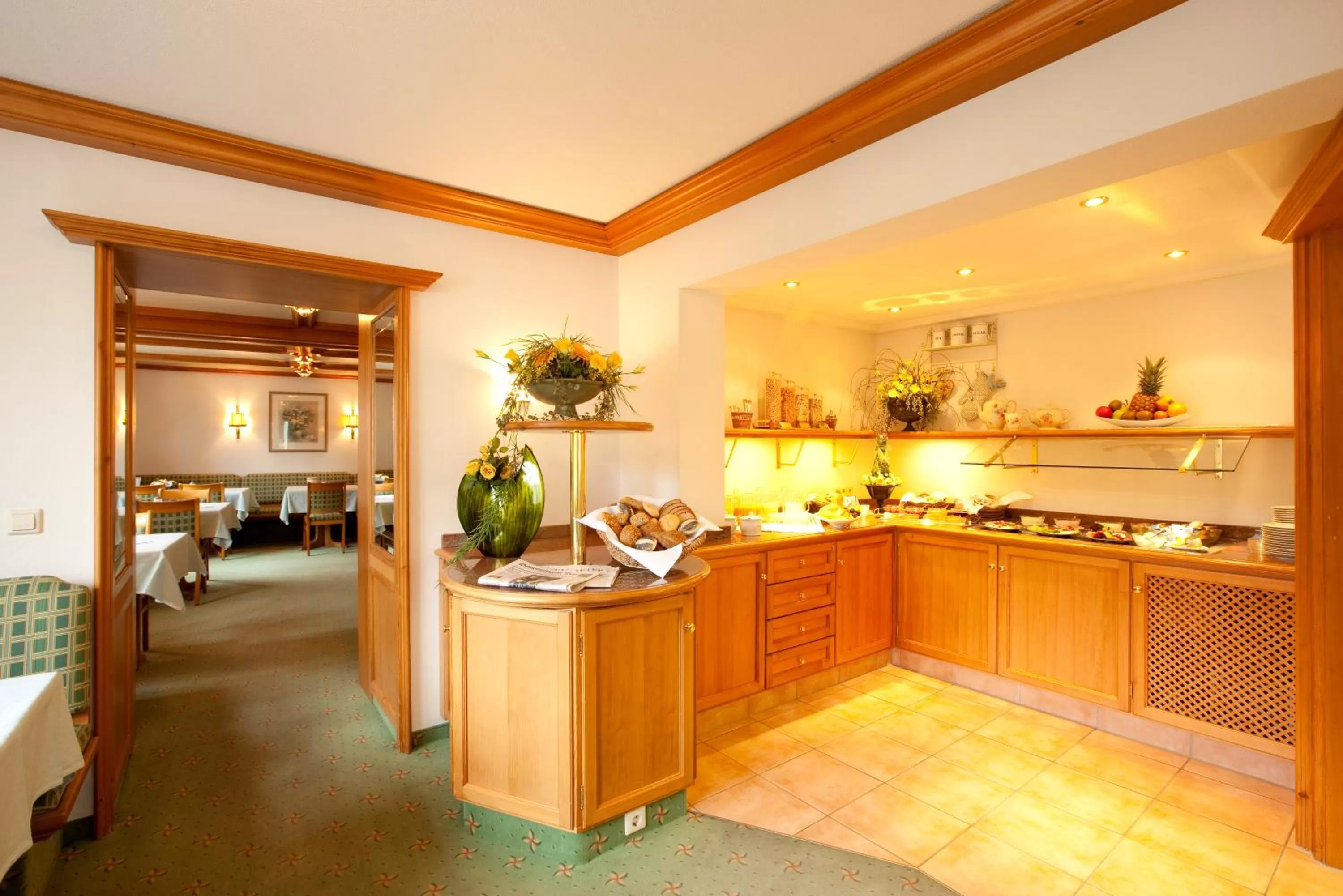 Restaurant/places to eat in Hotel Adler