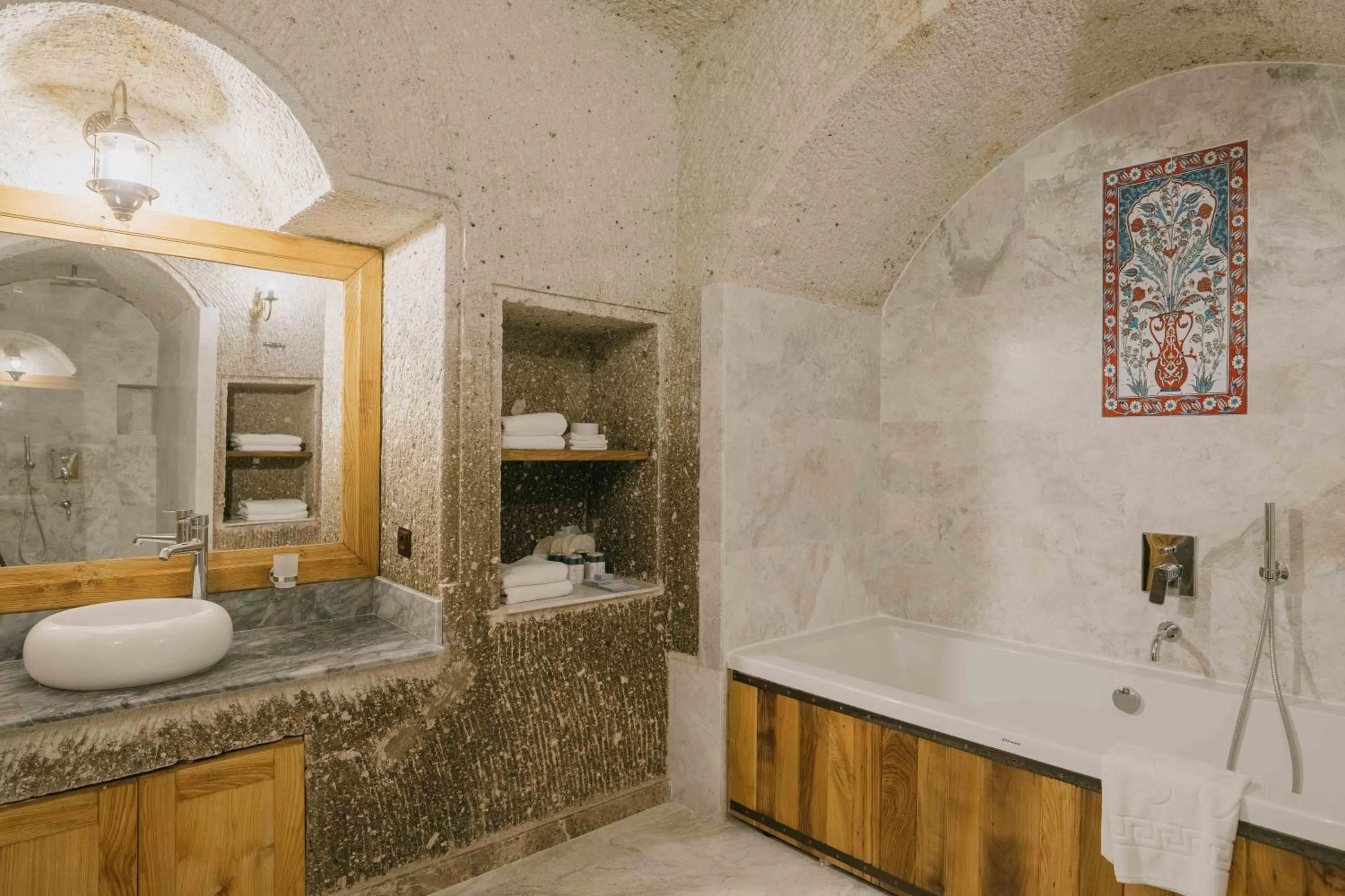 Bathroom in Lunar Cappadocia Hotel