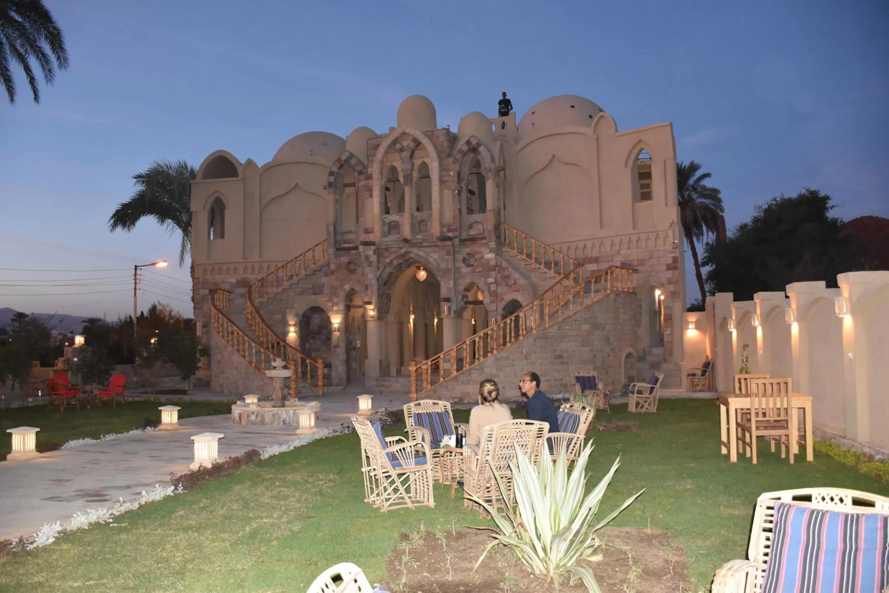 On site in Embrace Hotel