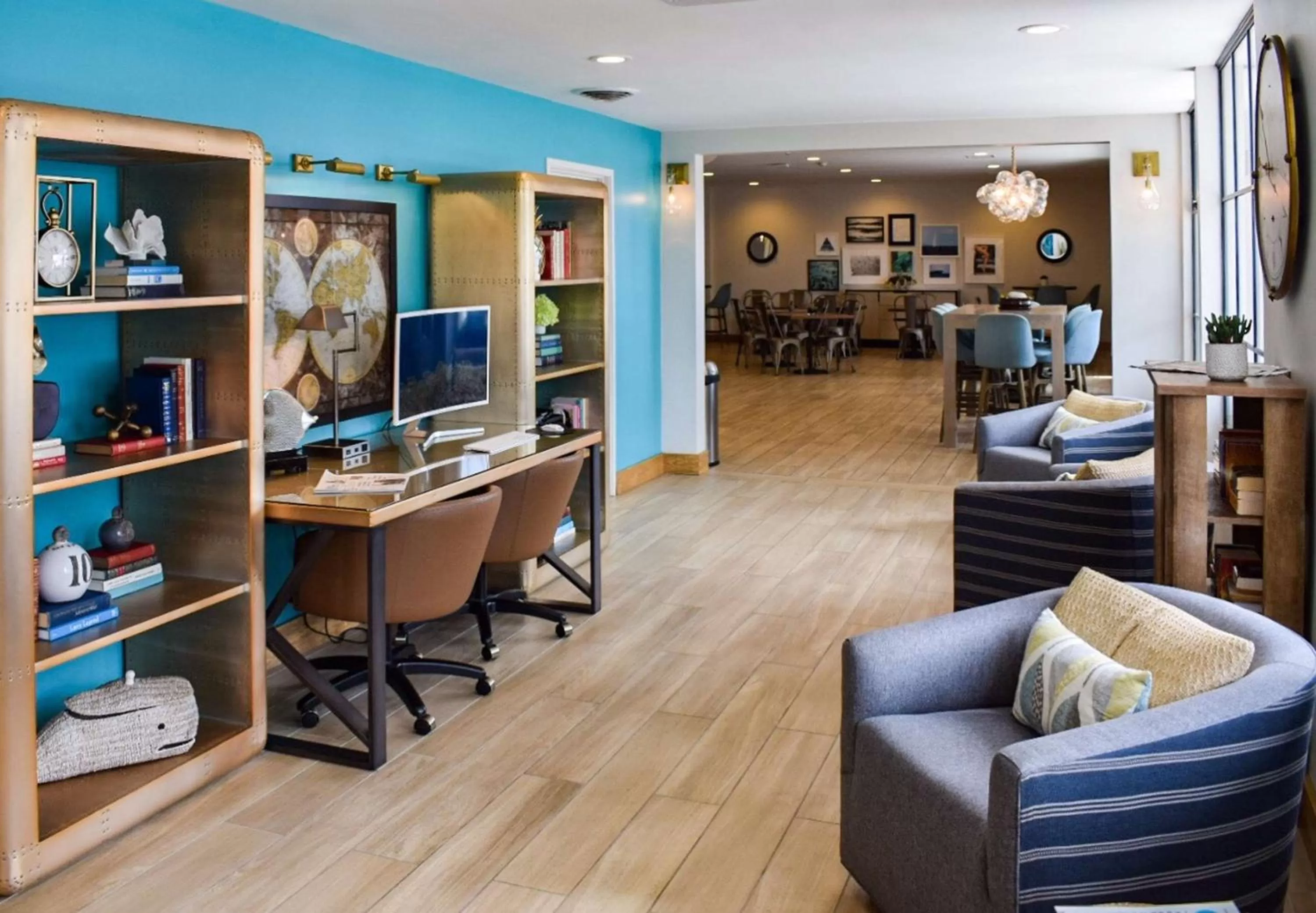 Lobby or reception in Beachside Inn