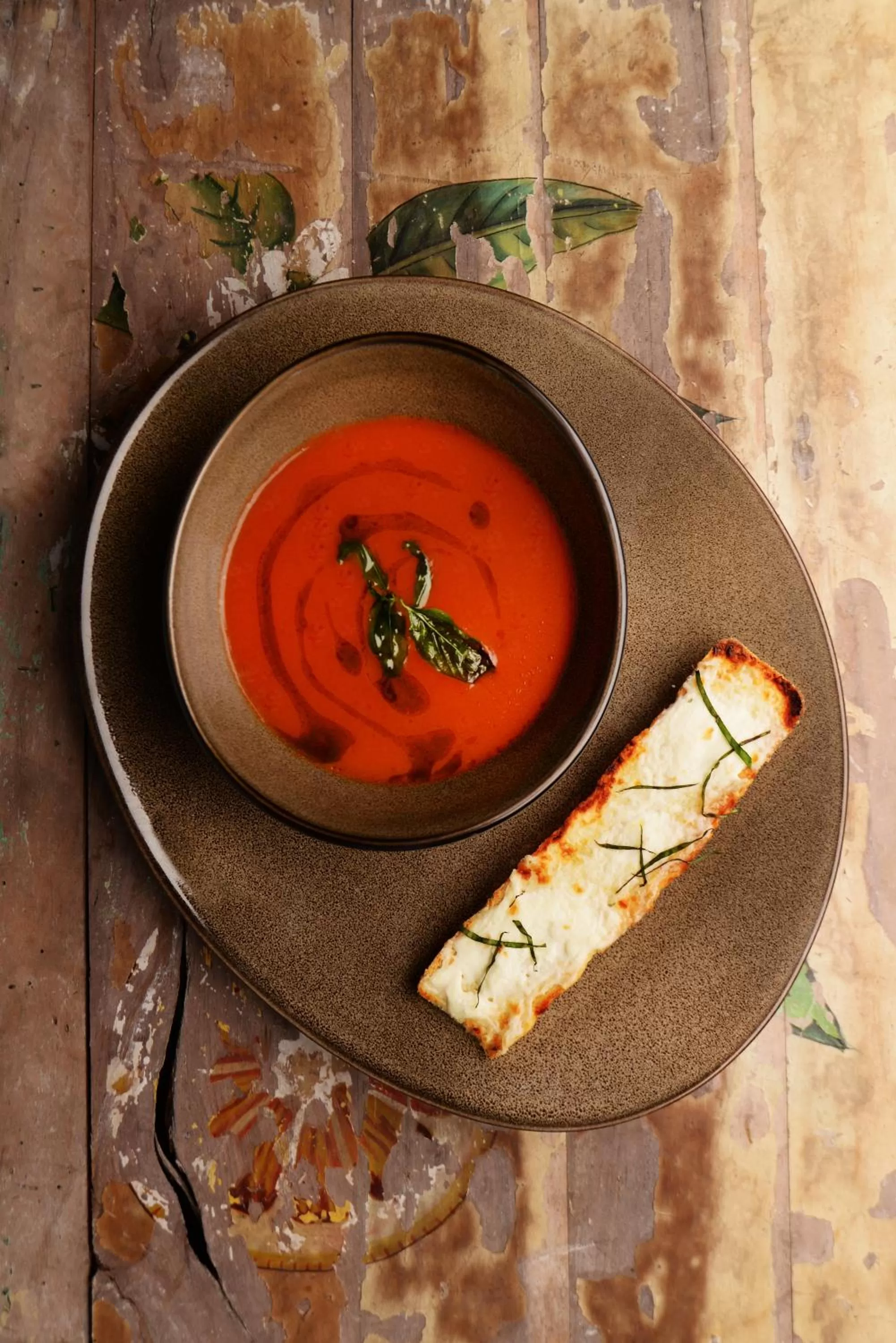 Food close-up in Taj Palace, New Delhi
