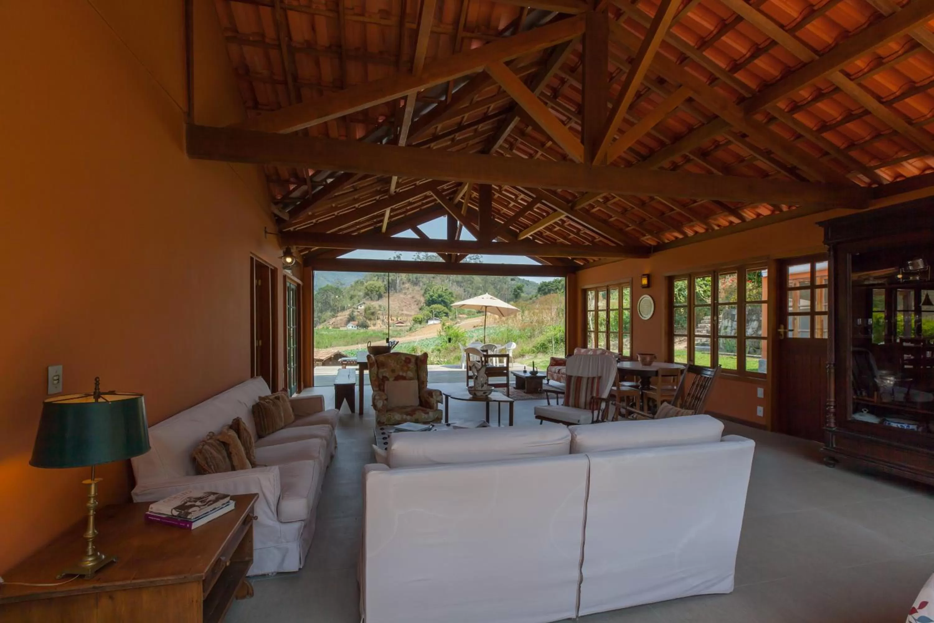 Living room in Pousada Mariza